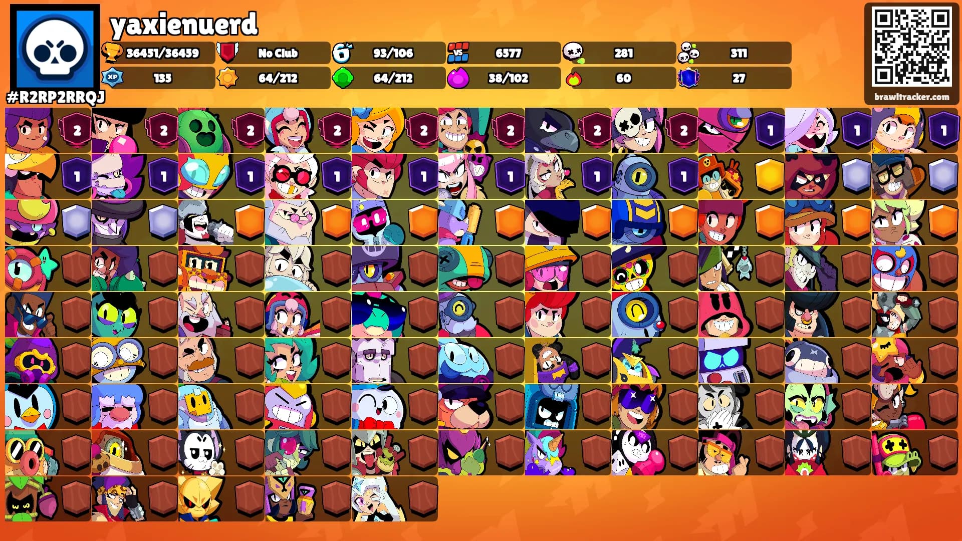 yaxienuerd's Ranks