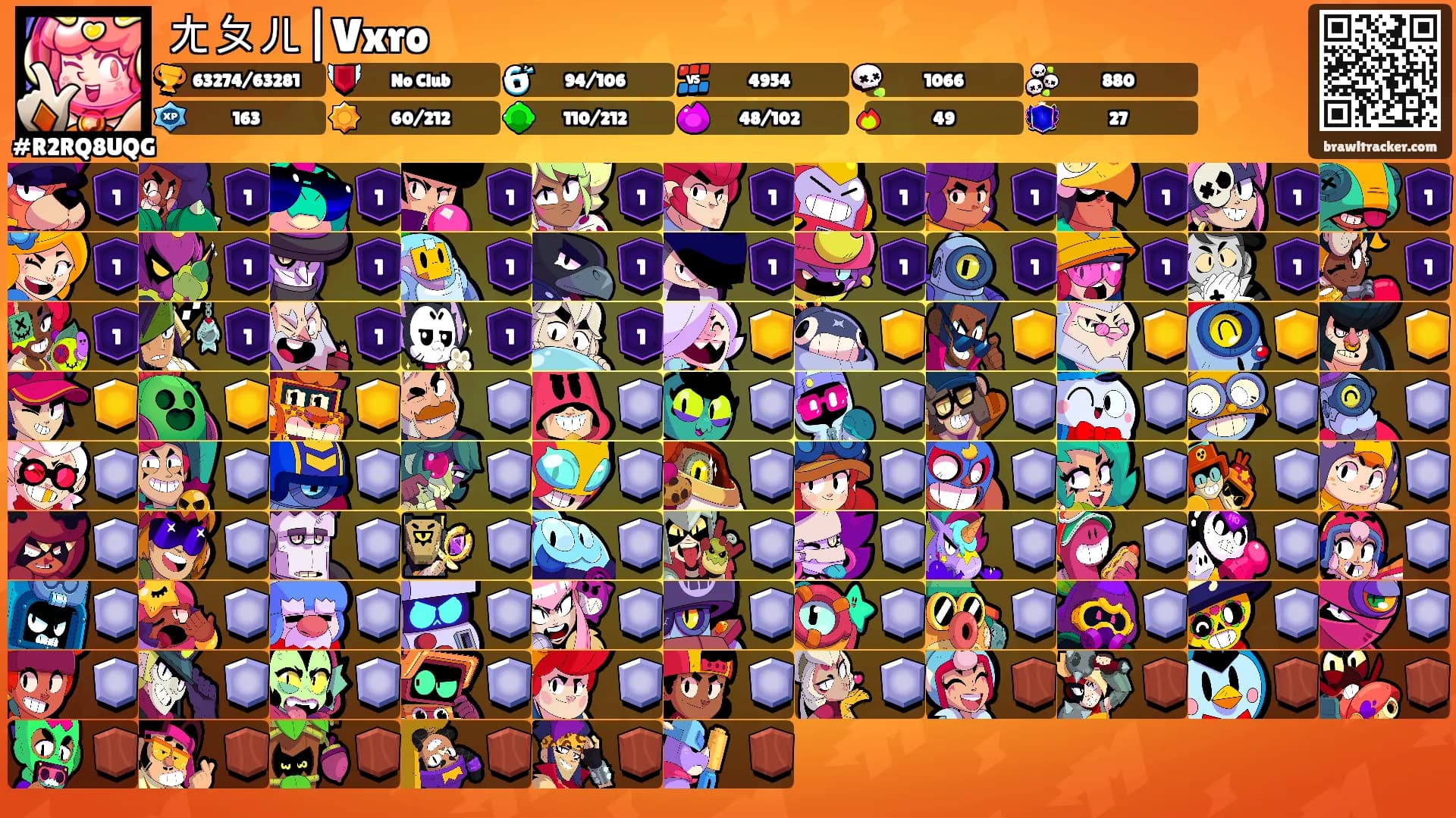 ㄤㄆㄦ|Vxro's Ranks