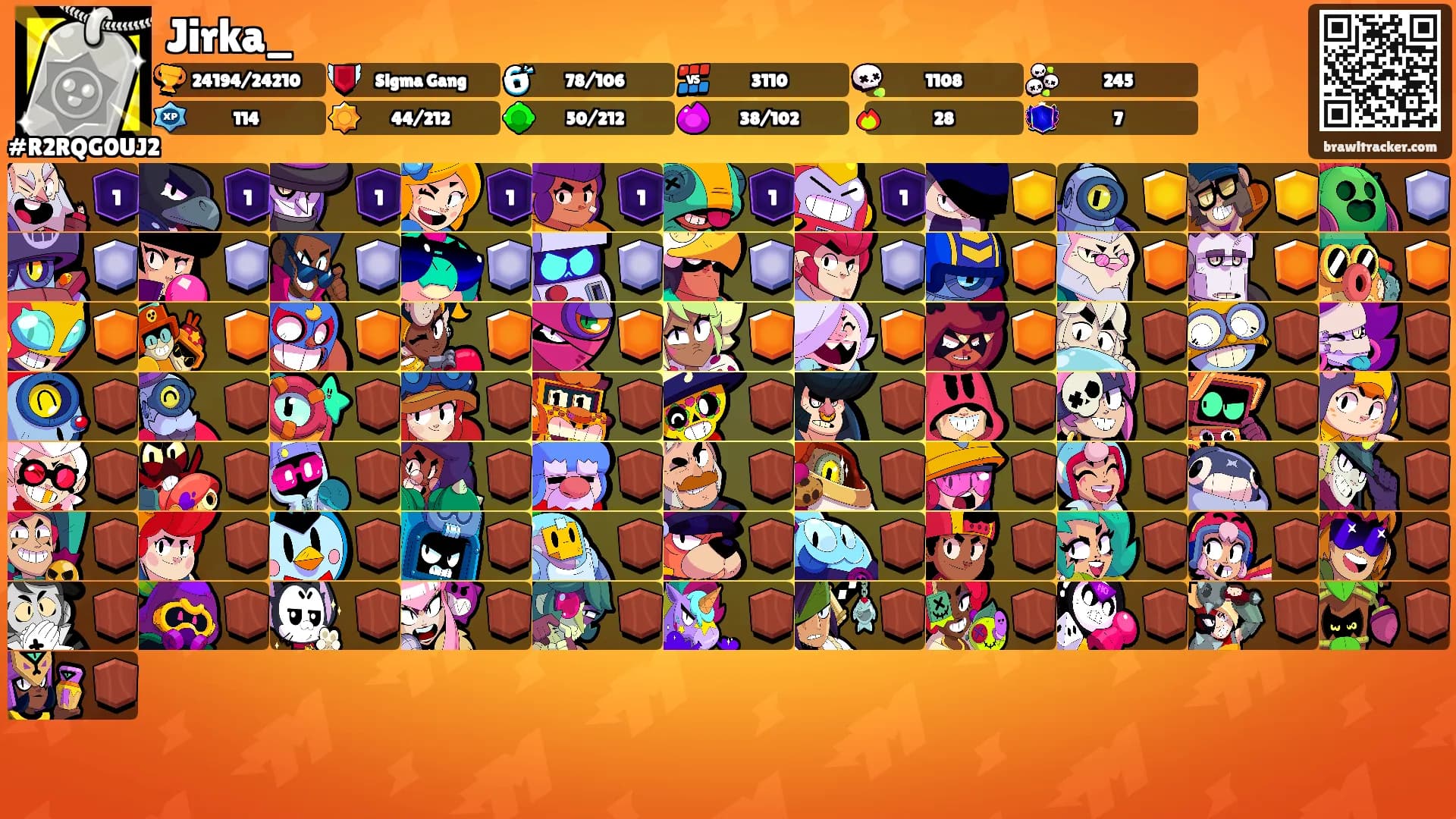 Jirka_'s Ranks