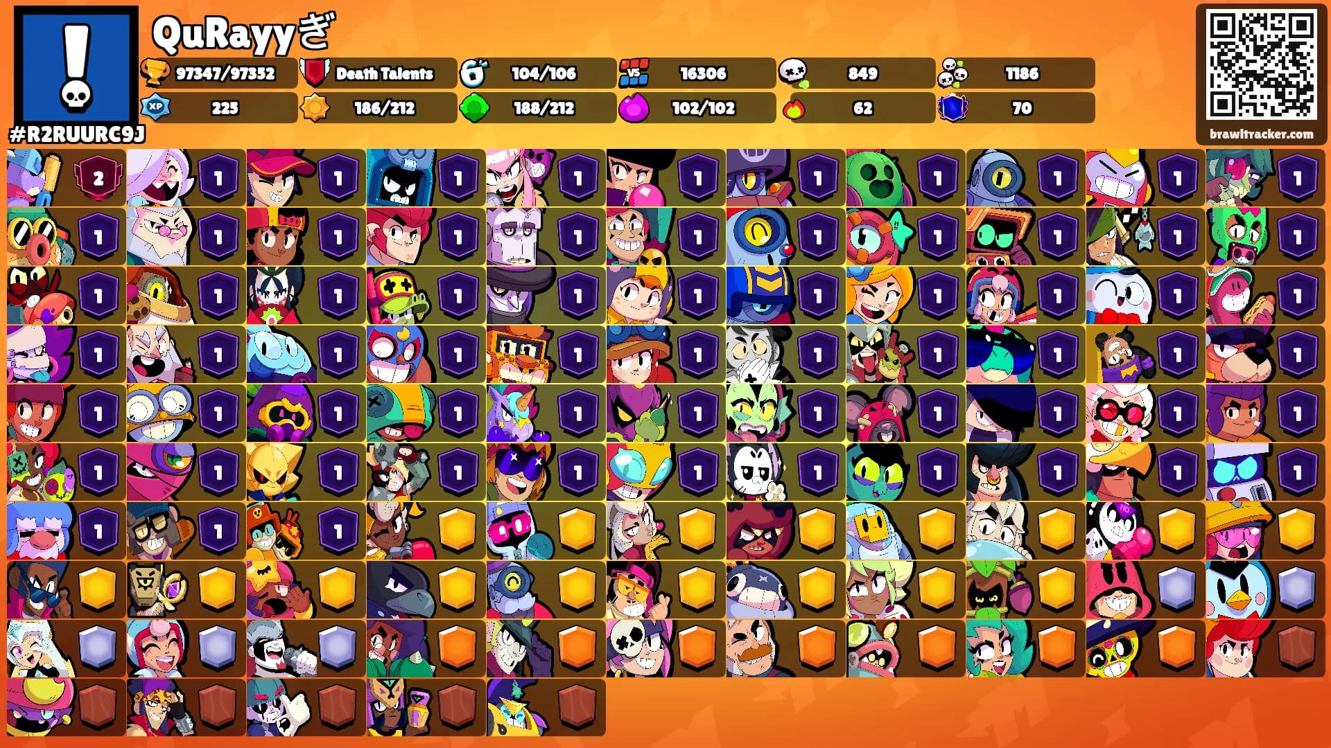 QuRayyぎ's Ranks