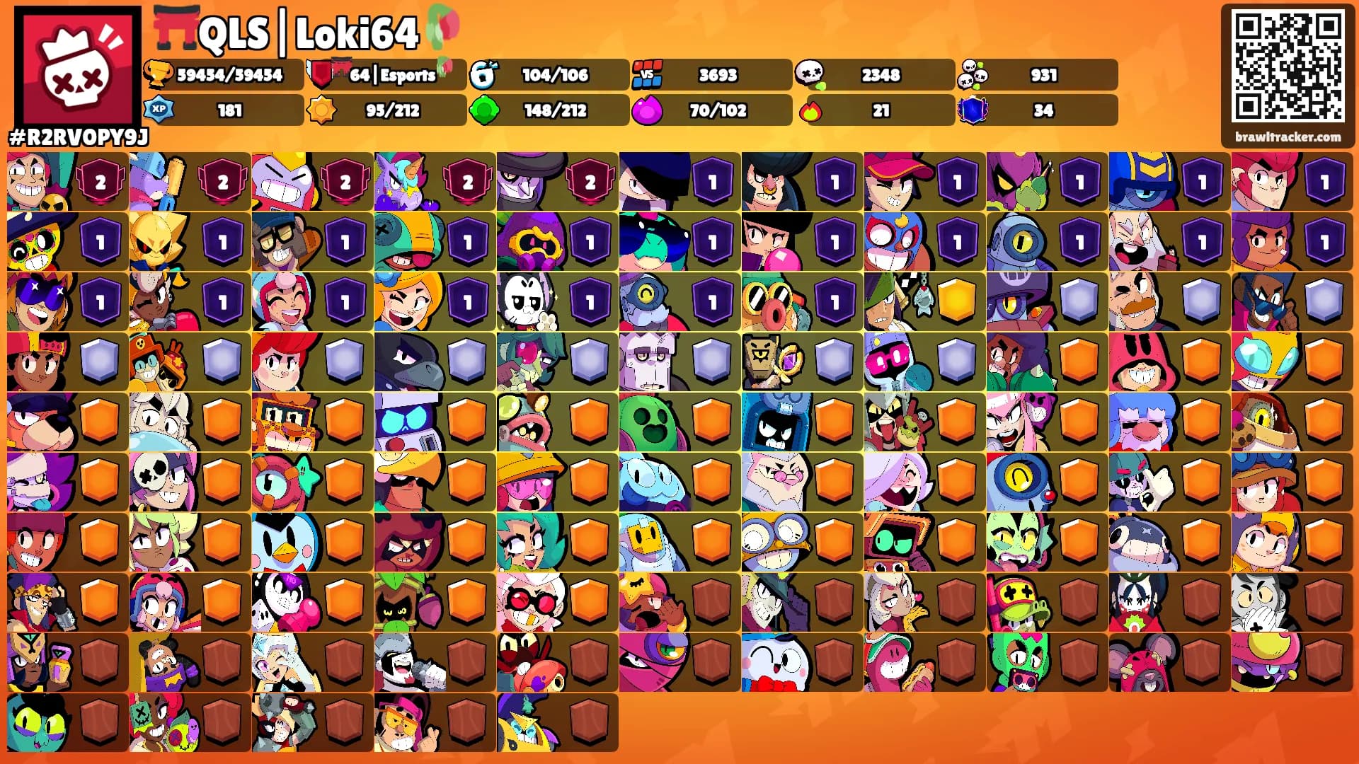 ⛩️QLS|Loki64🥀's Ranks