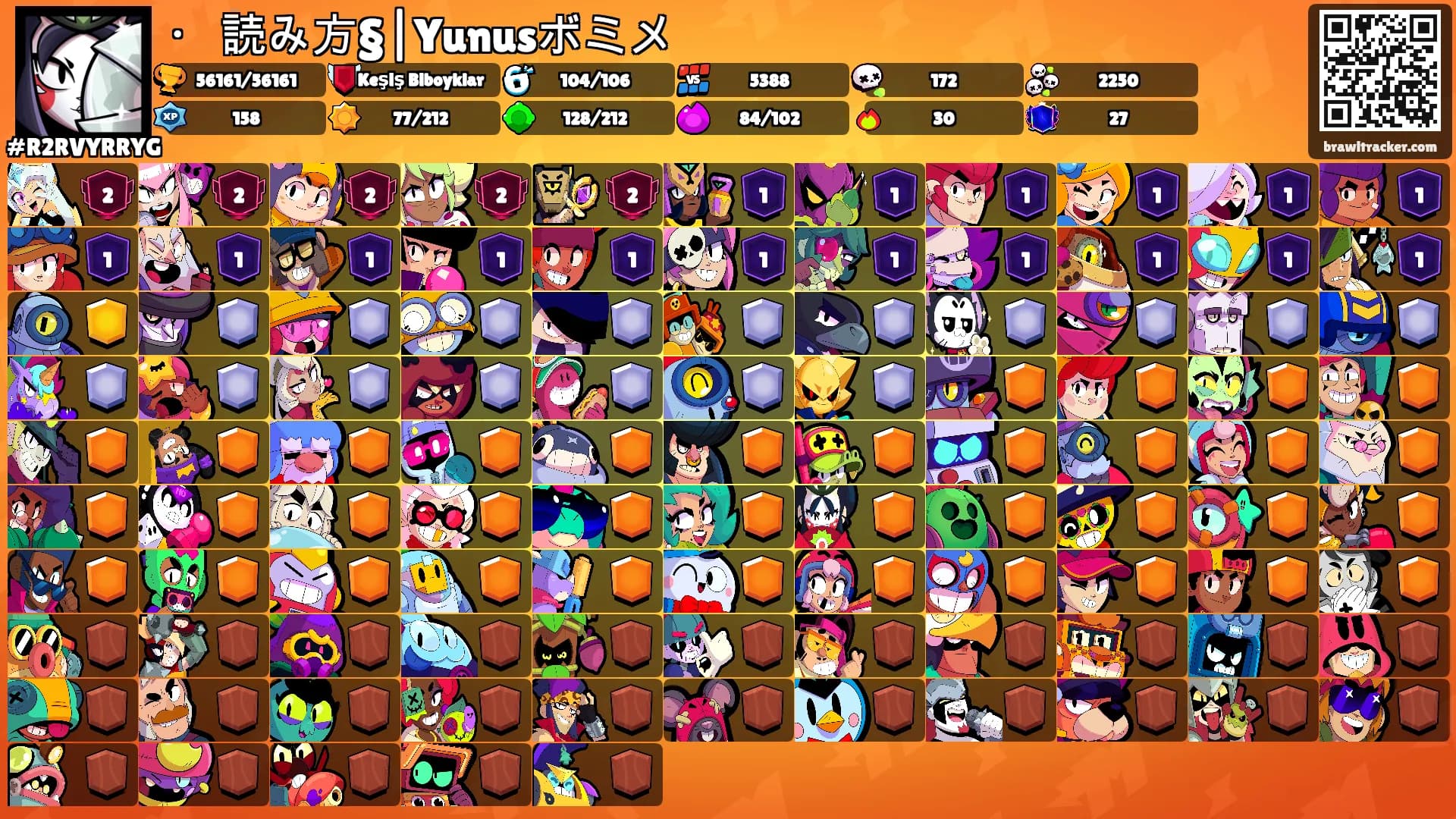 ・ 読み方§|Yunusボミメ's Ranks