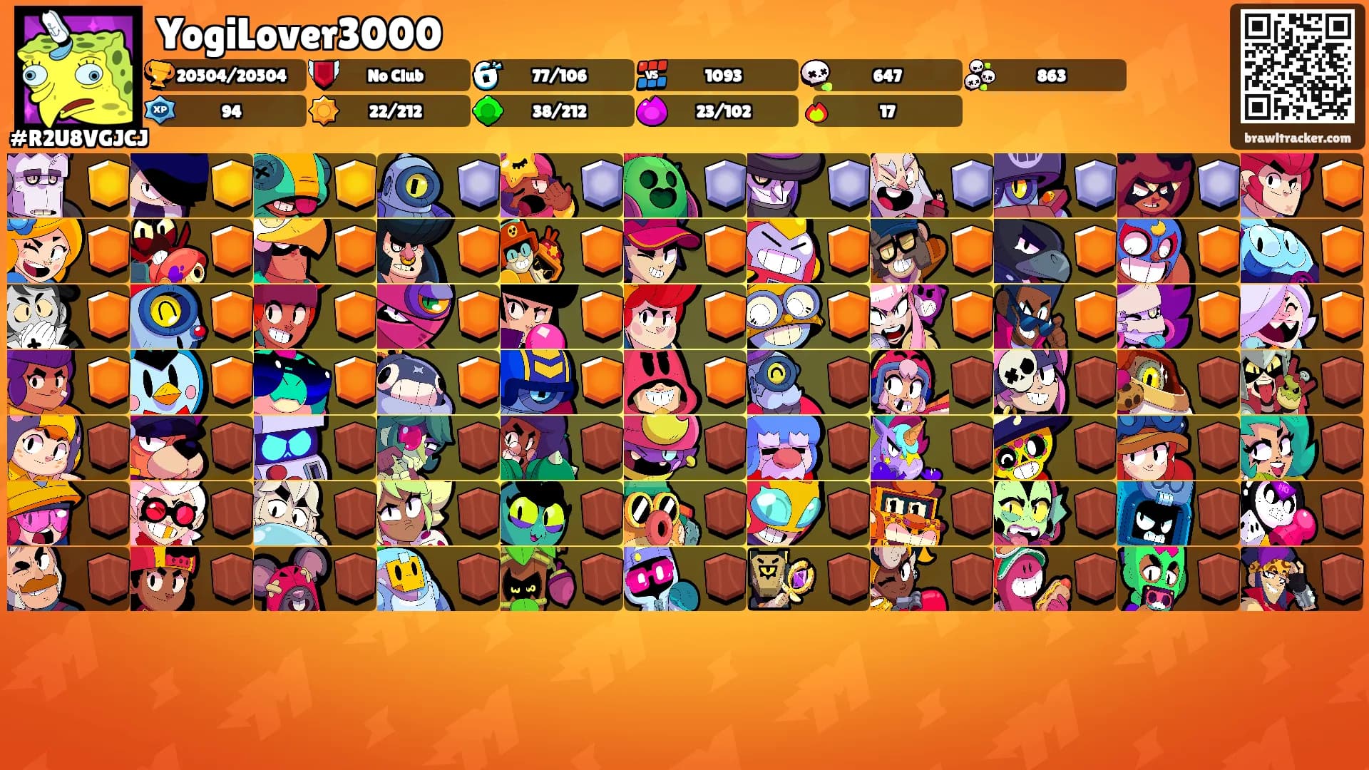 YogiLover3000's Ranks