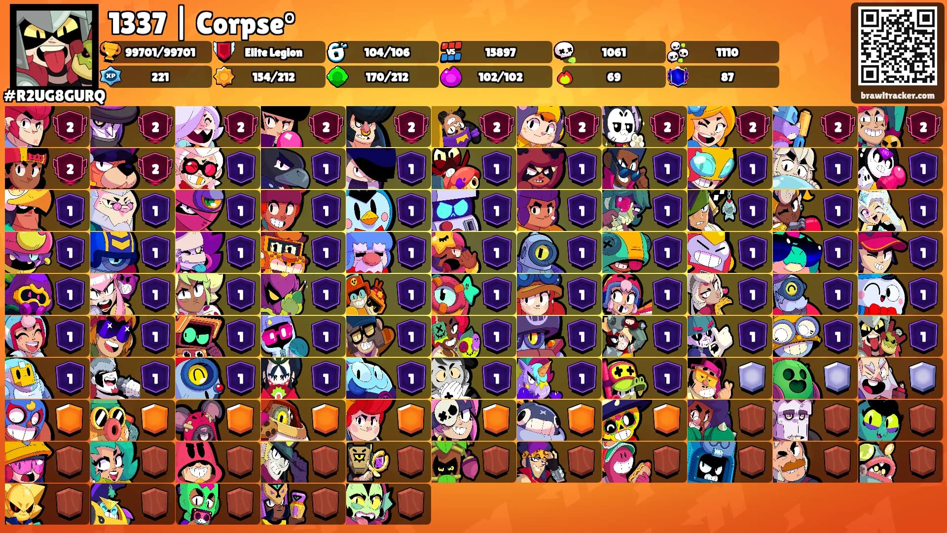 1337 | Corpse°'s Ranks