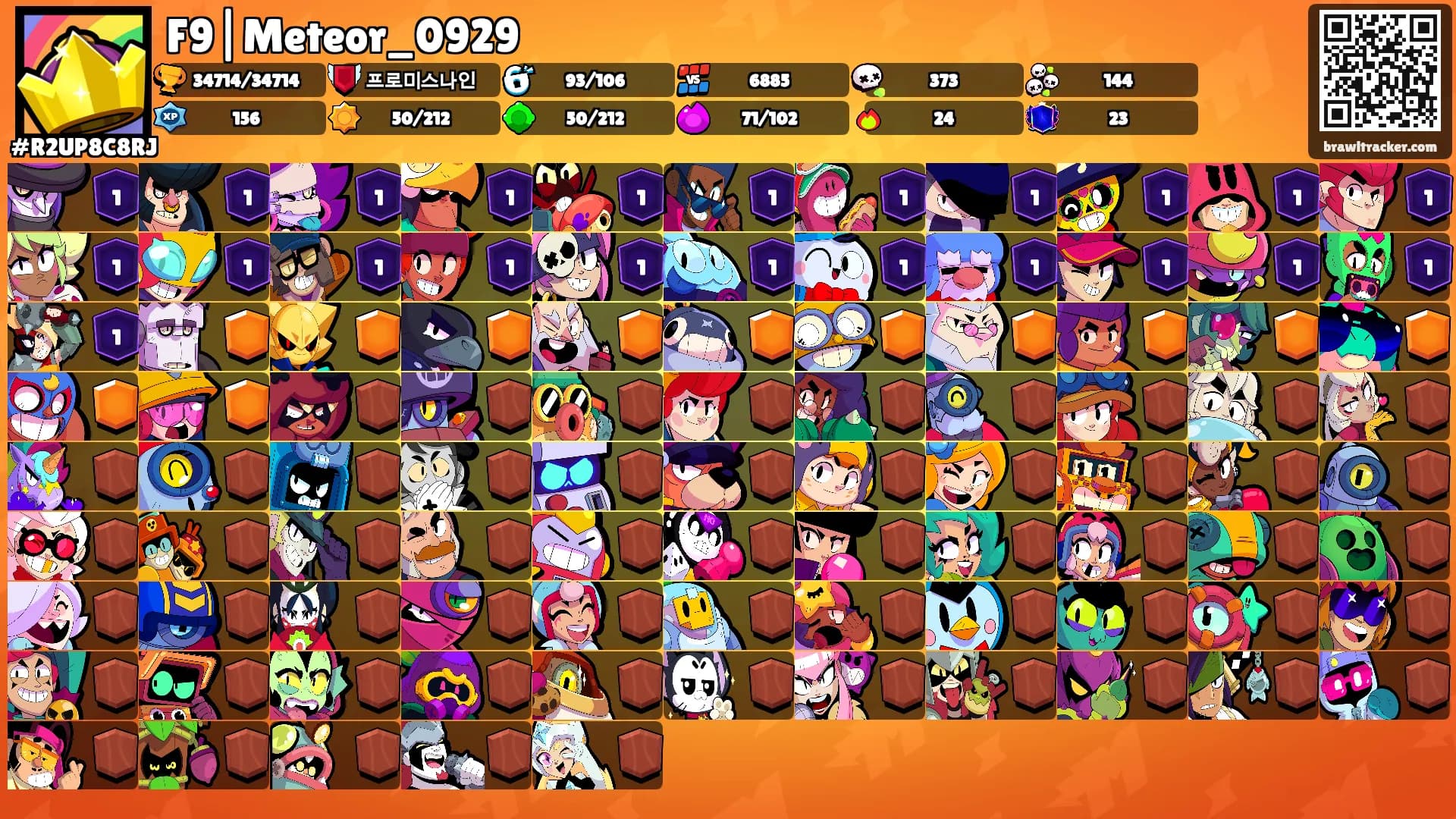 F9|Meteor_0929's Ranks
