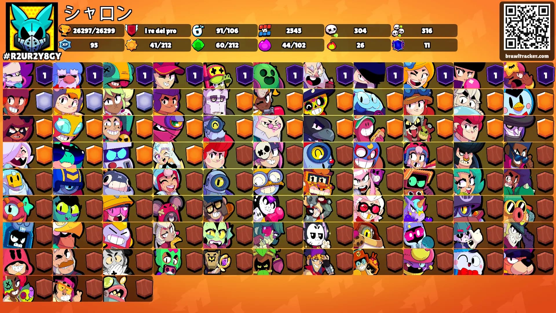 シャロン's Ranks