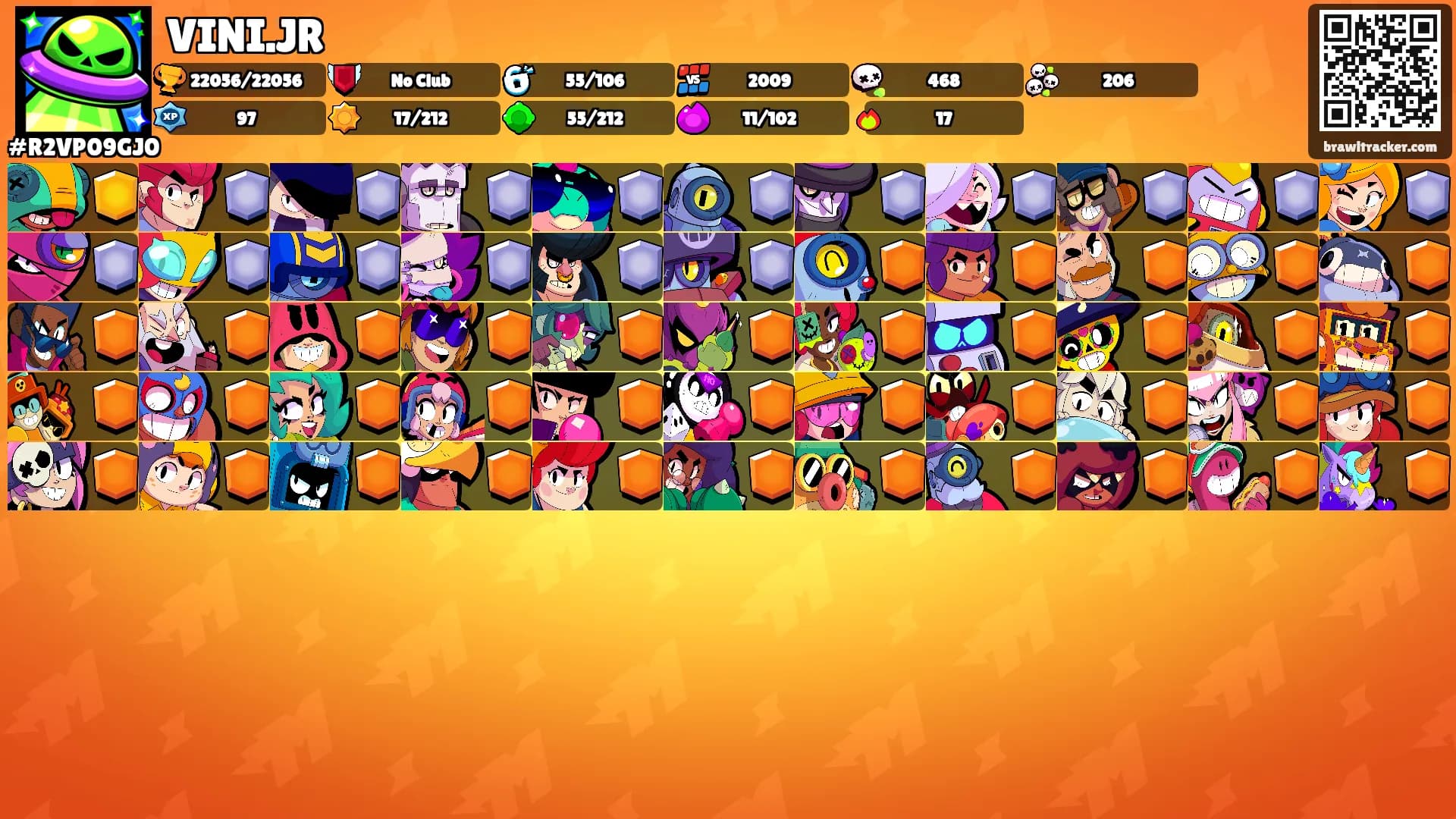 VINI.JR's Ranks