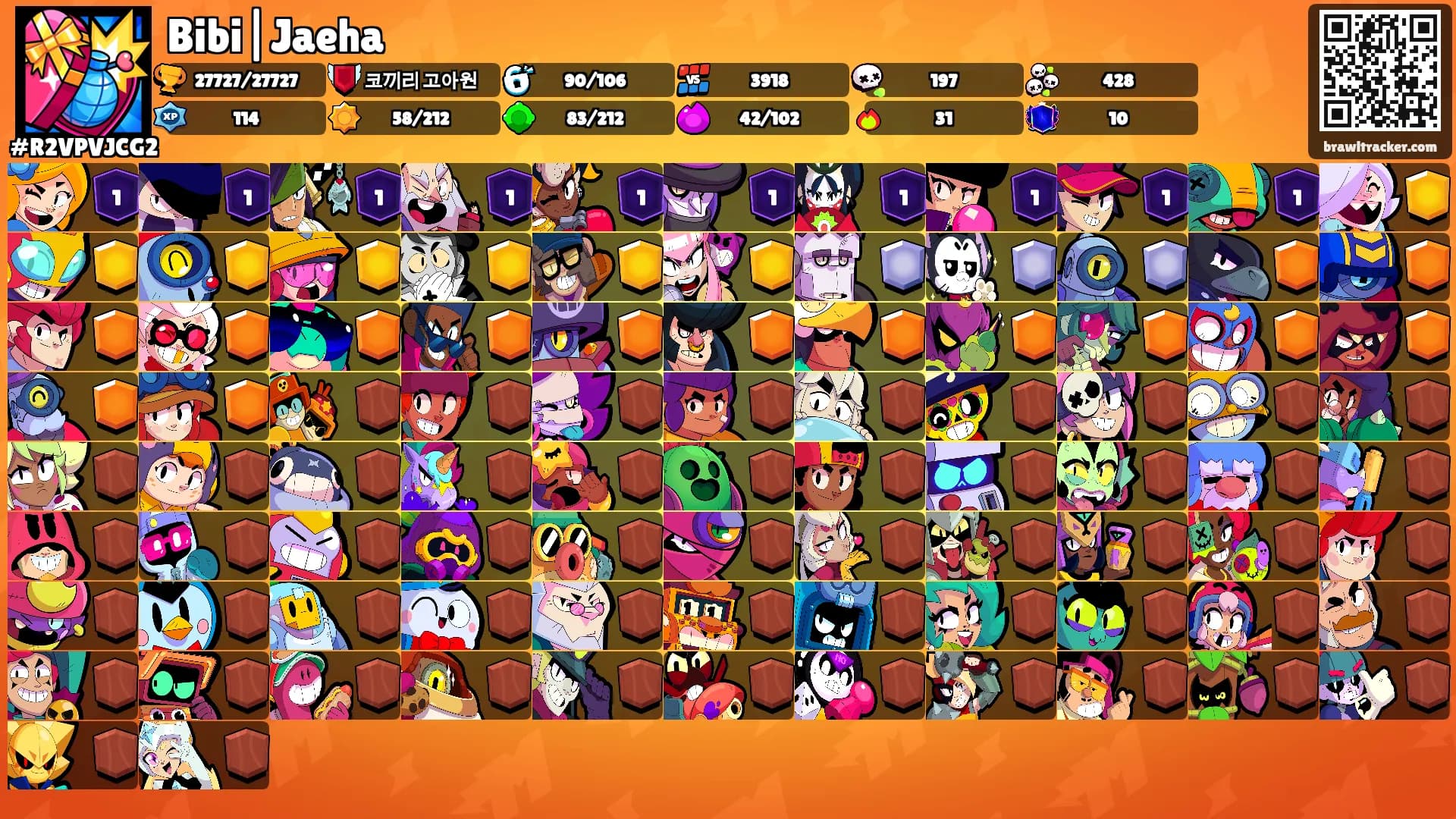 Bibi|Jaeha's Ranks