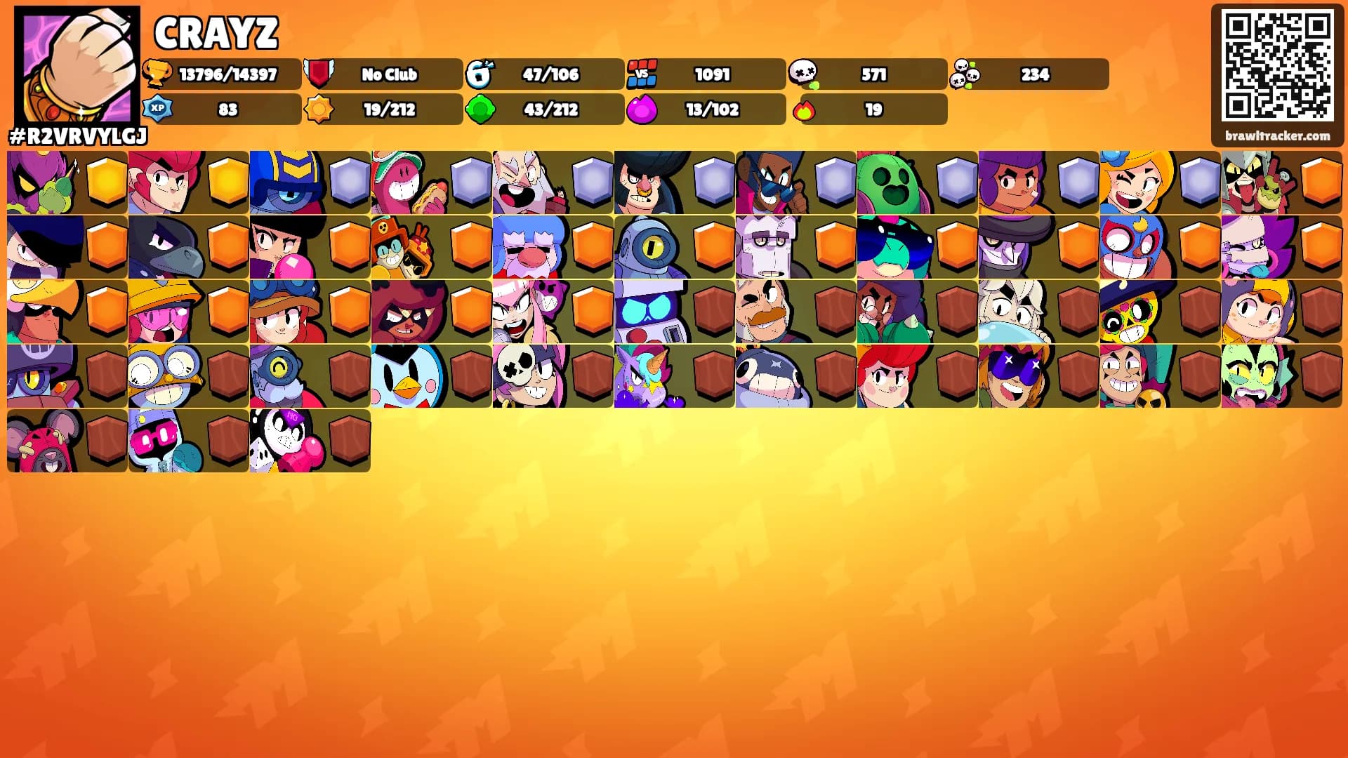 CRAYZ's Ranks