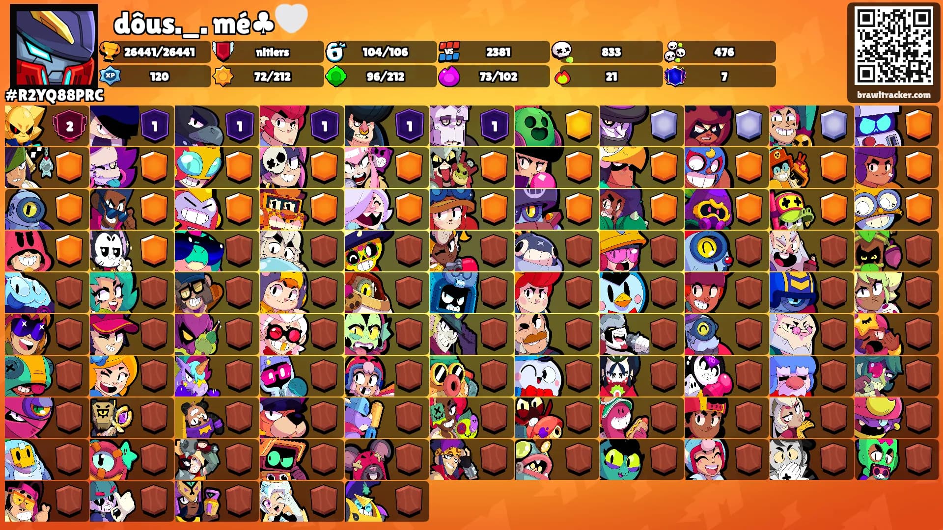 ﷼dôus._. mé♣🤍's Ranks