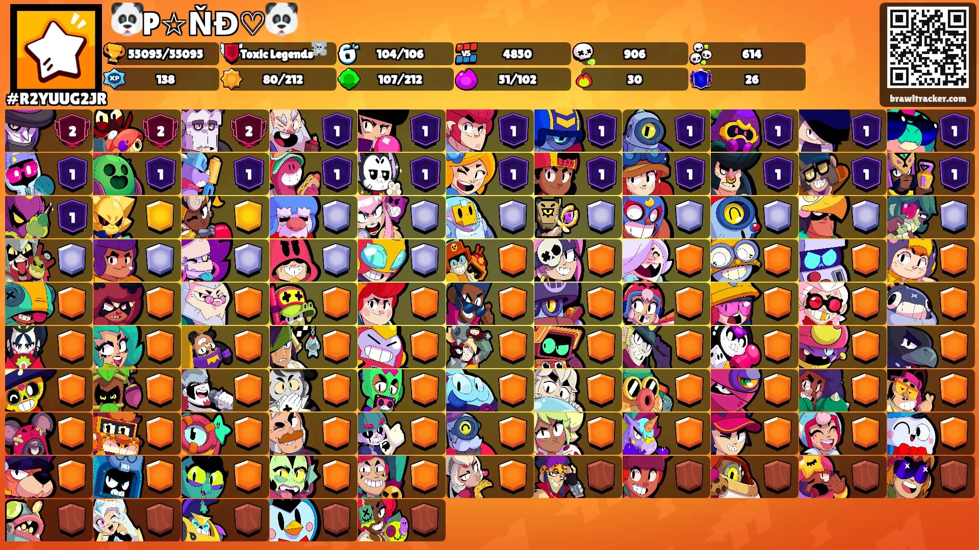 🐼P☆ŇĐ♡🐼's Ranks