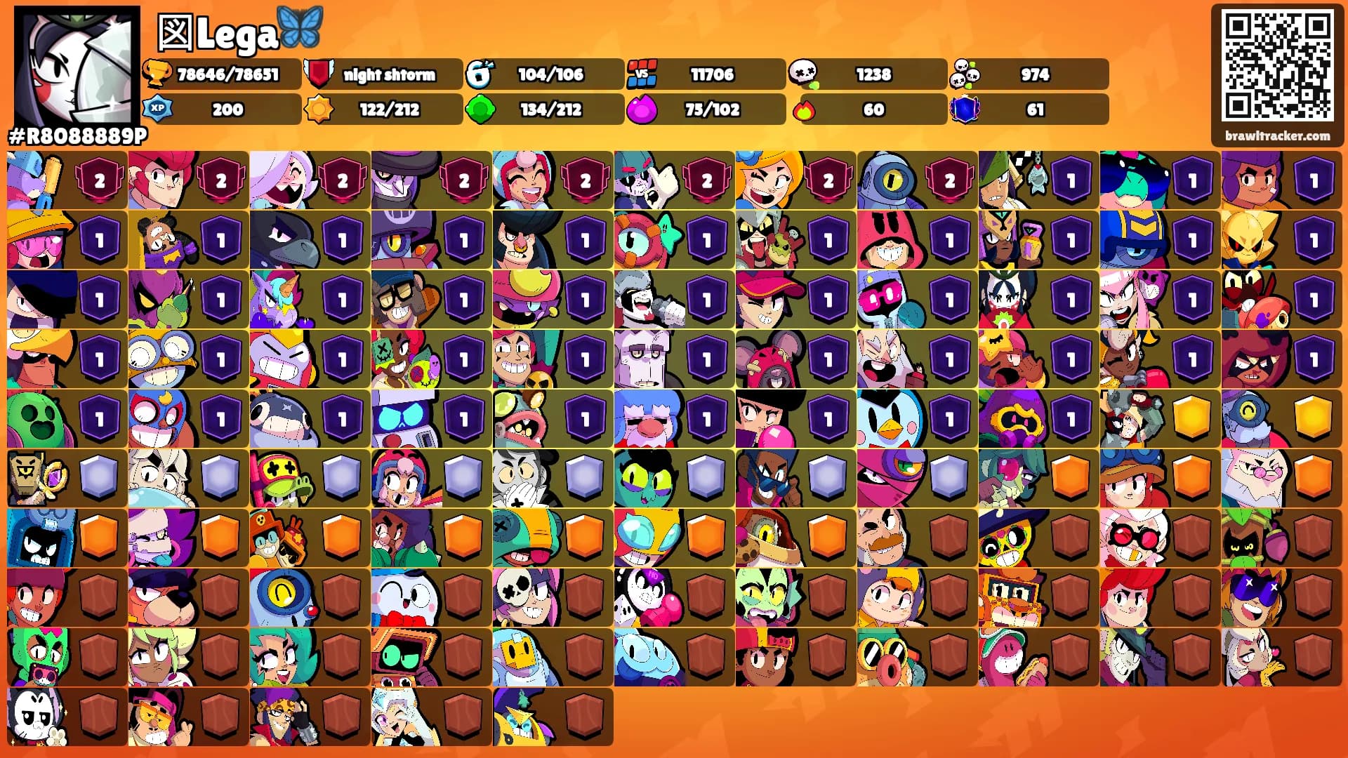 図Lega🦋's Ranks