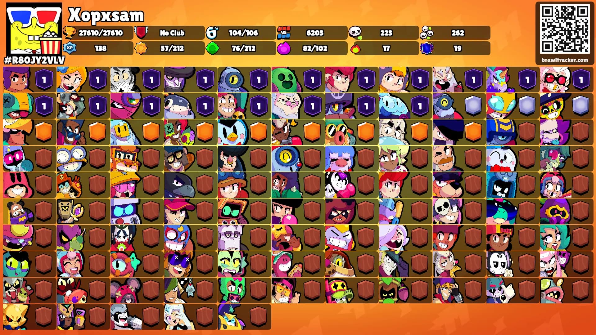 Xopxsam's Ranks