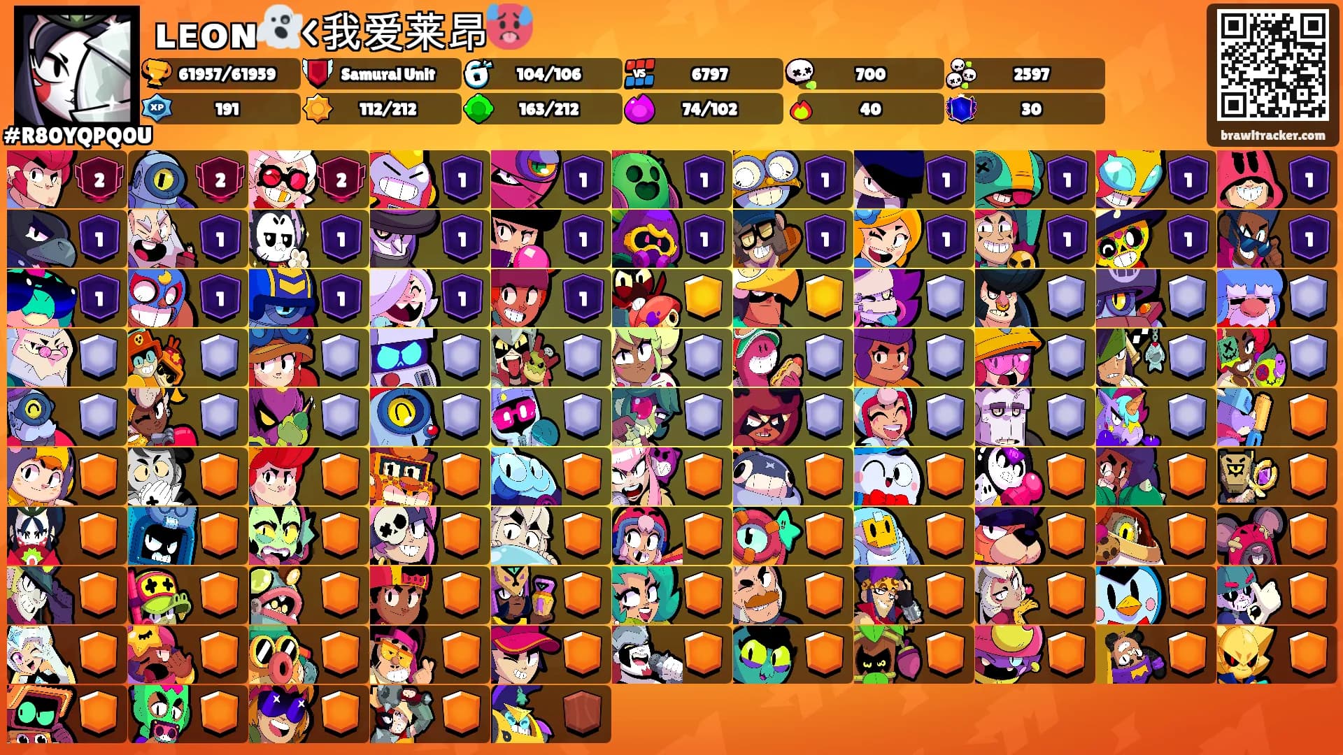 ʟᴇᴏɴ👻<我爱莱昂🥵's Ranks