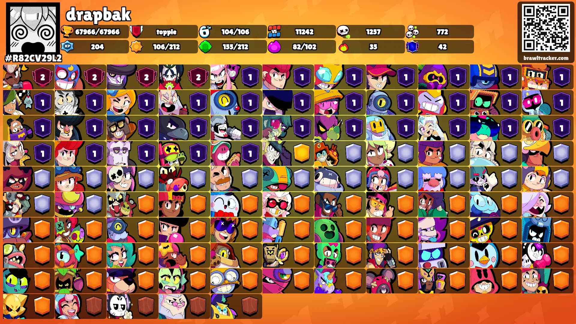 drapbak's Ranks