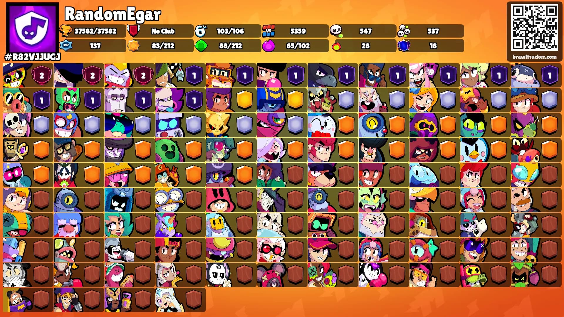 RandomEgar's Ranks