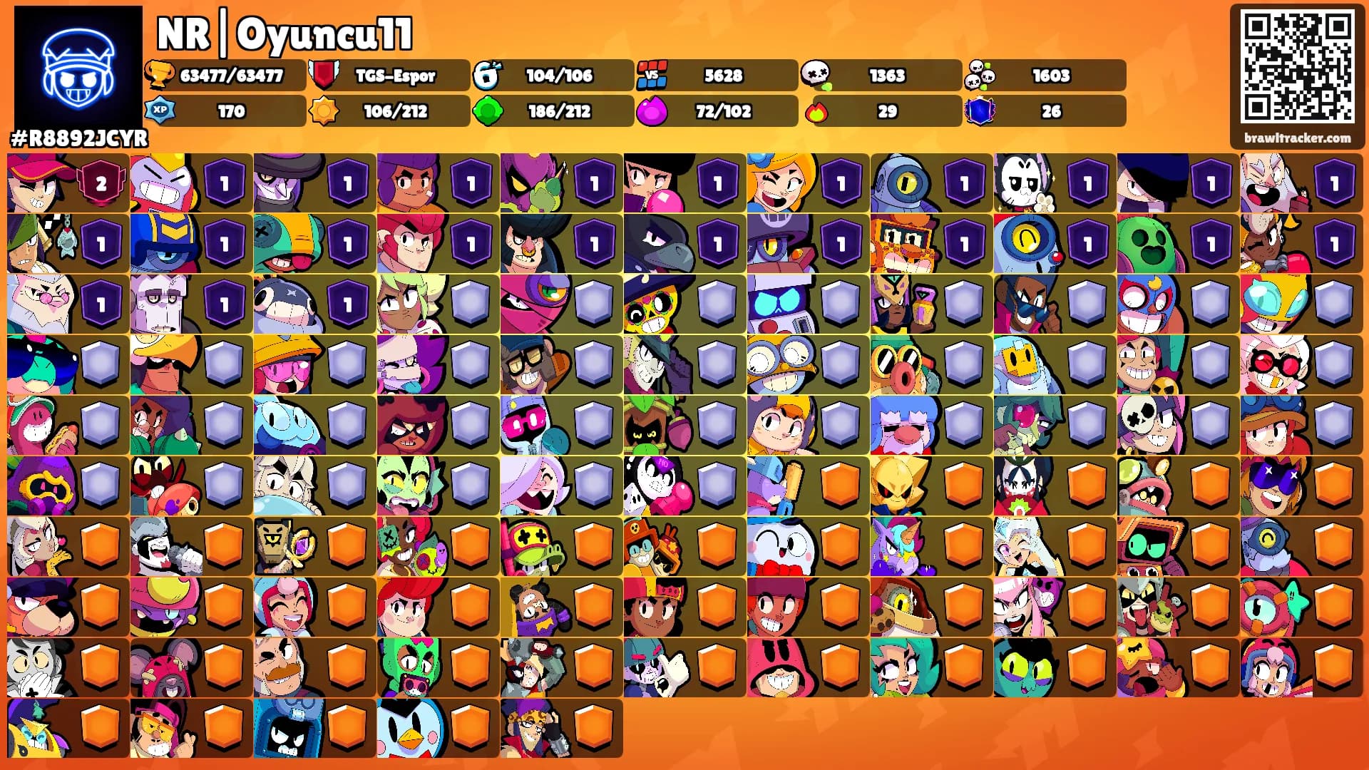 NR|Oyuncu11's Ranks
