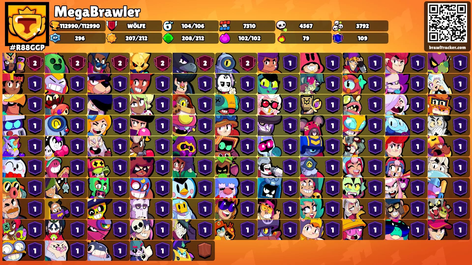 MegaBrawler's Ranks