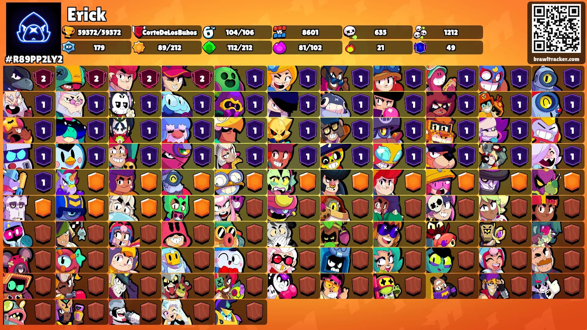 Erick's Ranks