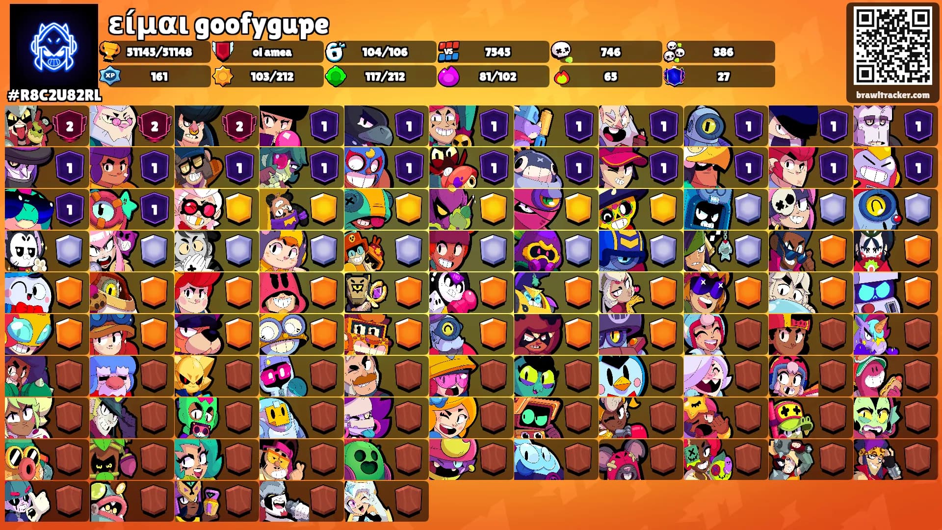 είμαι goofygupe's Ranks