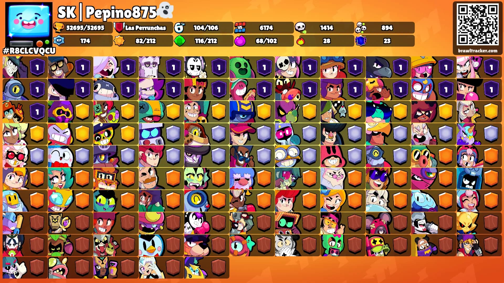 SK|Pepino875👻's Ranks