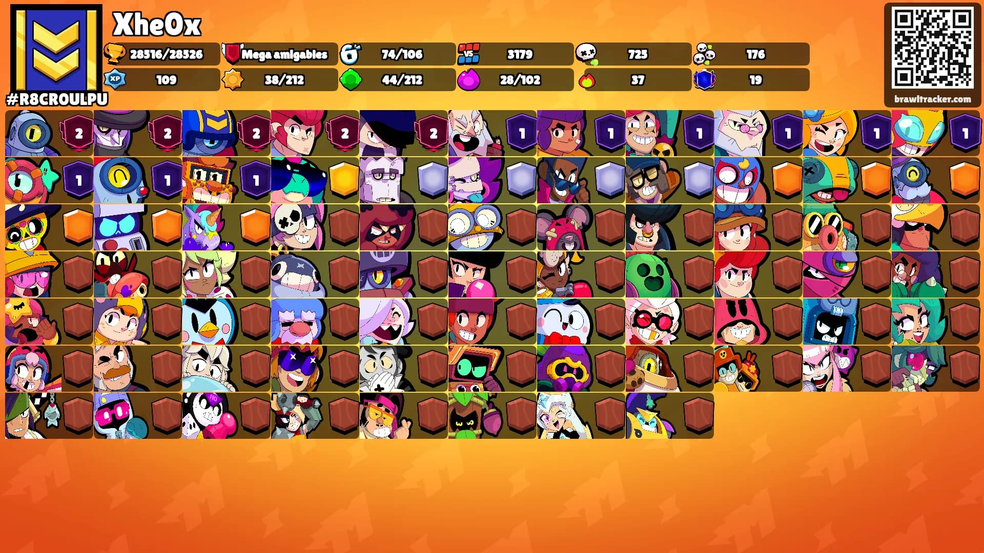 Xhe0x's Ranks