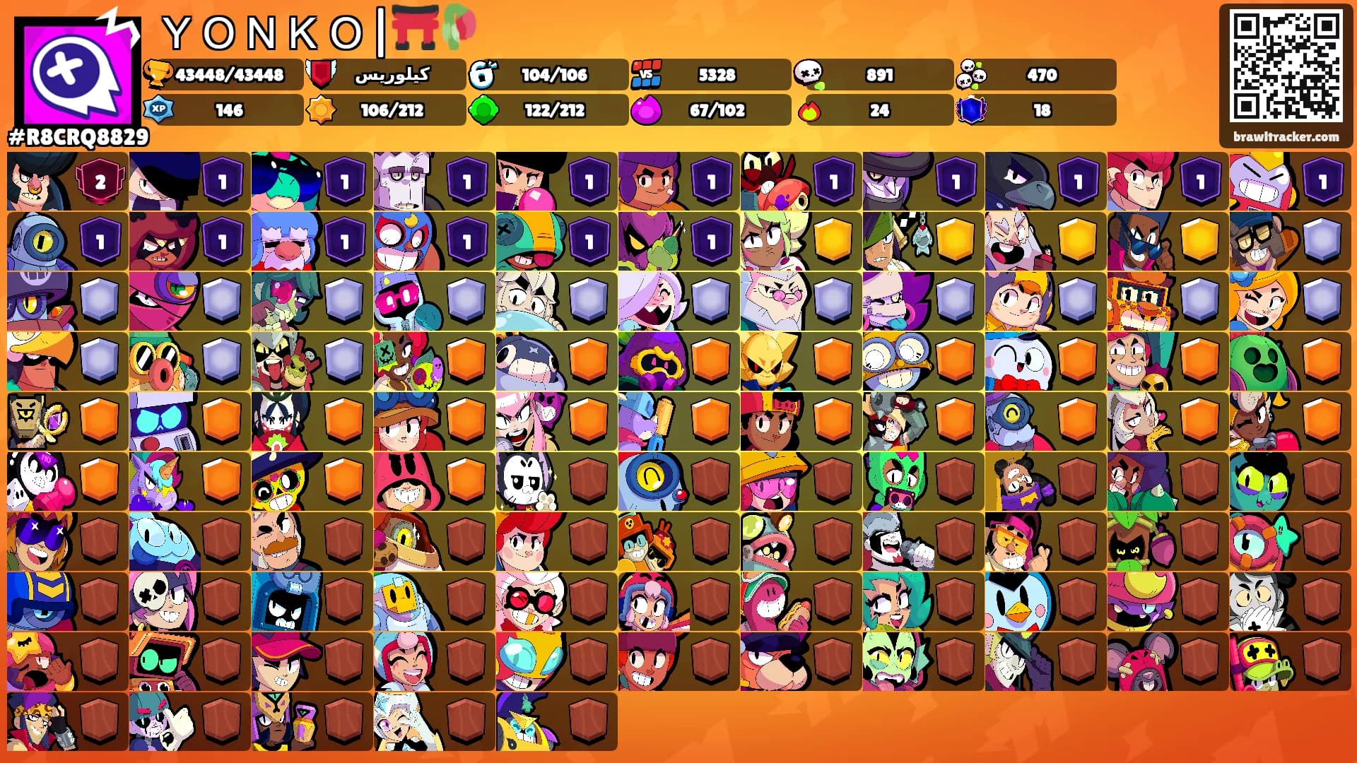 ＹＯＮＫＯ|⛩️🥀's Ranks