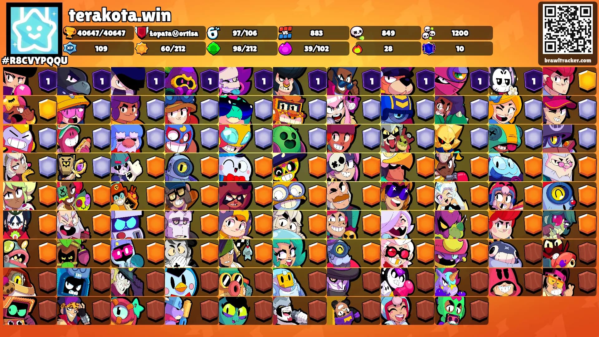 terakota.win's Ranks