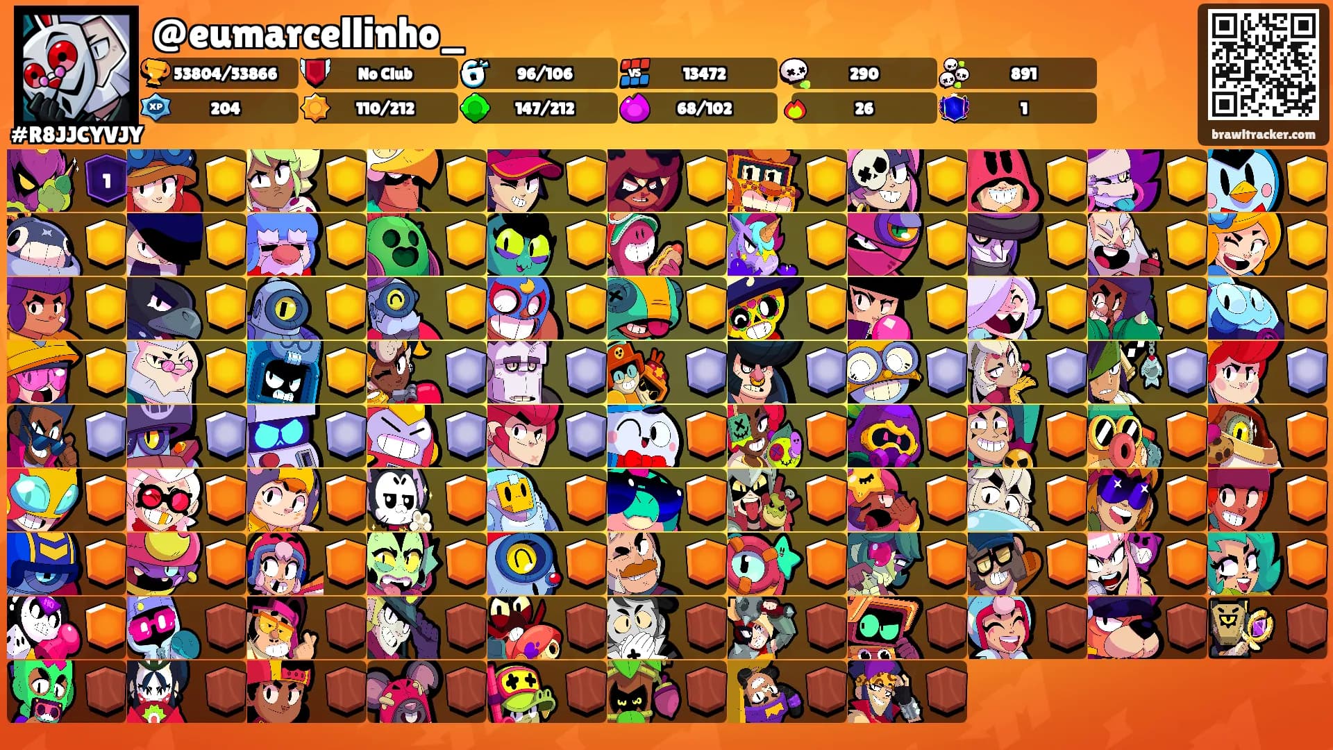 @eumarcellinho_'s Ranks