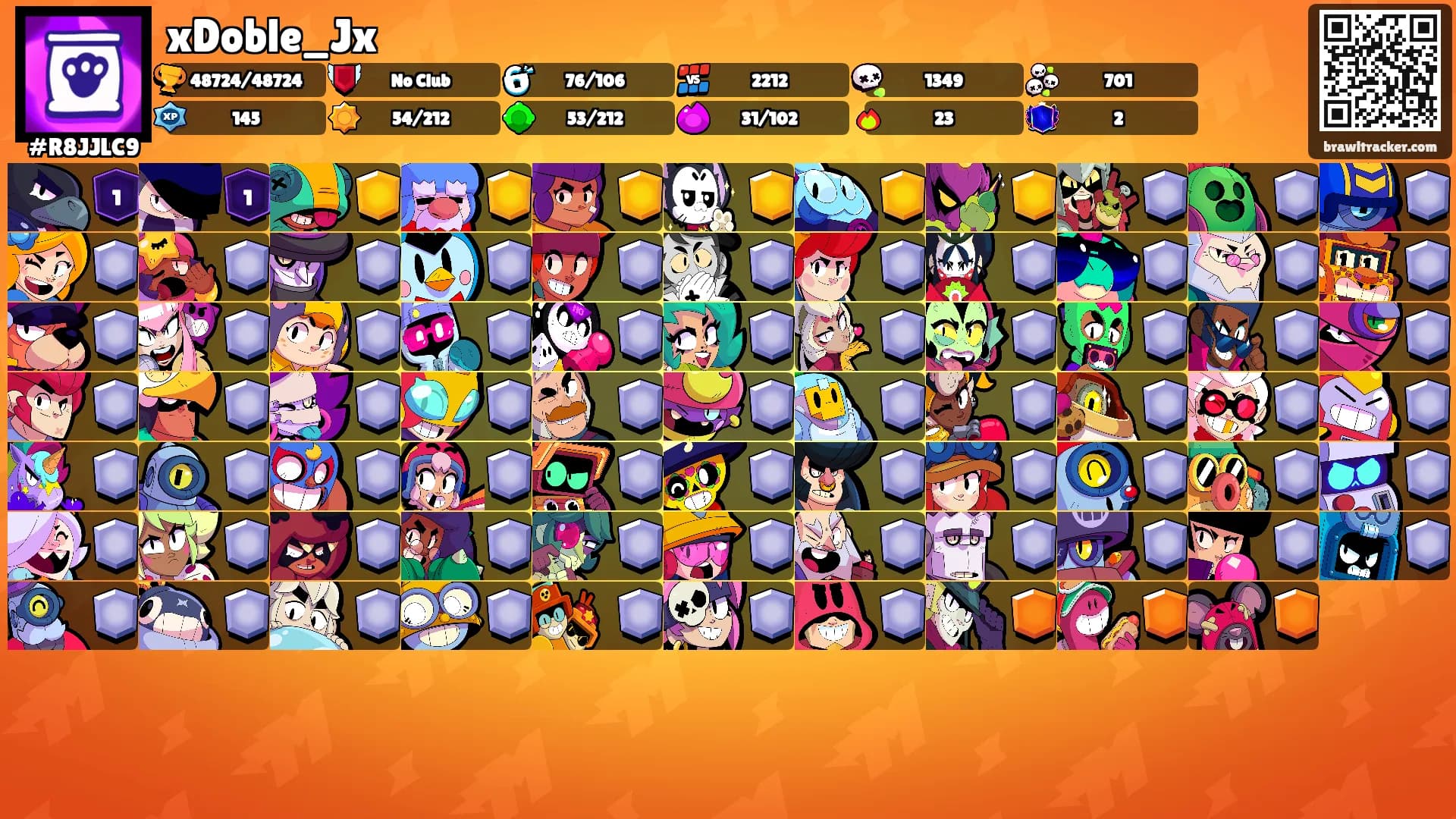 xDoble_Jx's Ranks