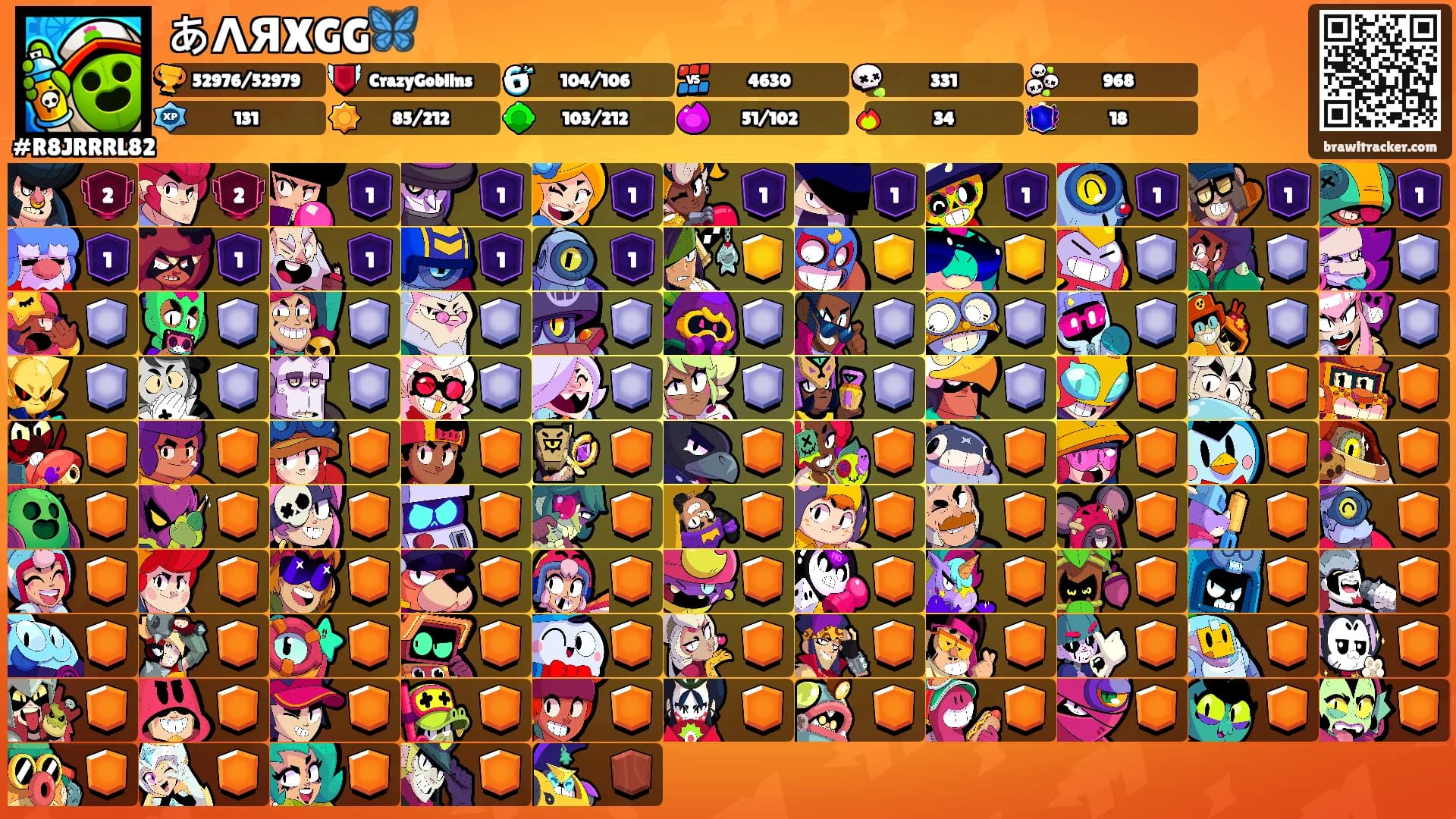 あΛЯXGG🦋's Ranks