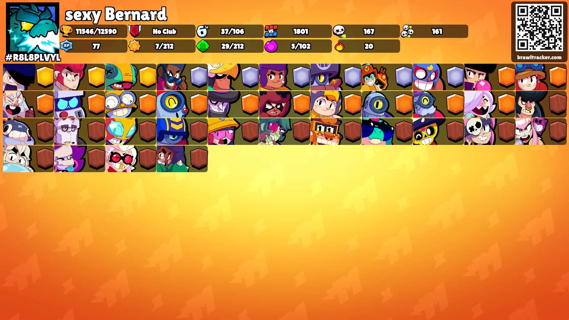 sexy Bernard's Ranks