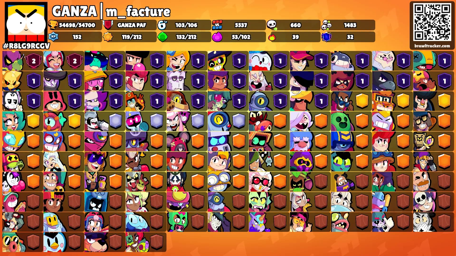 GANZA|m_facture's Ranks