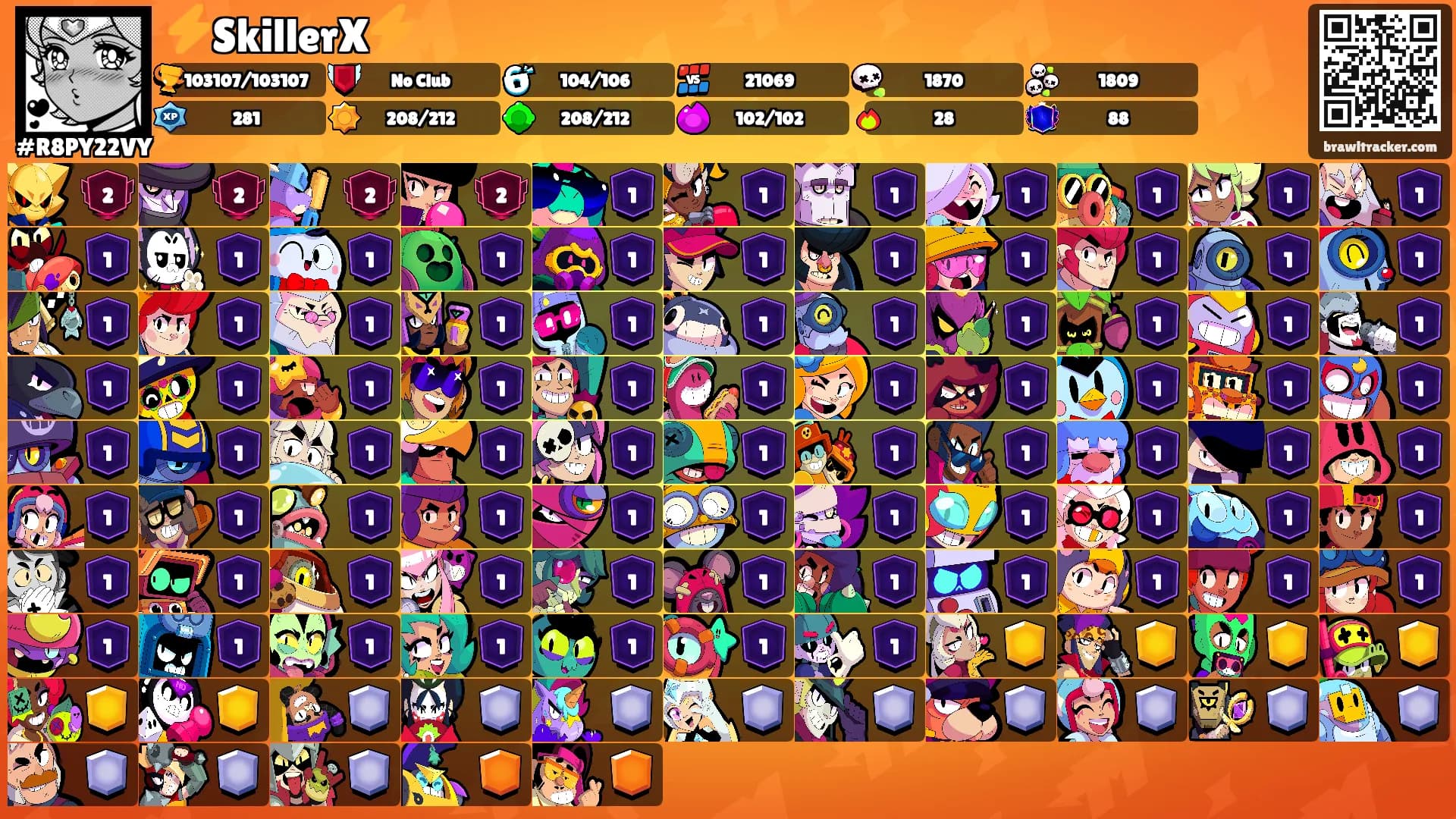 ⚡SkillerX⚡'s Ranks