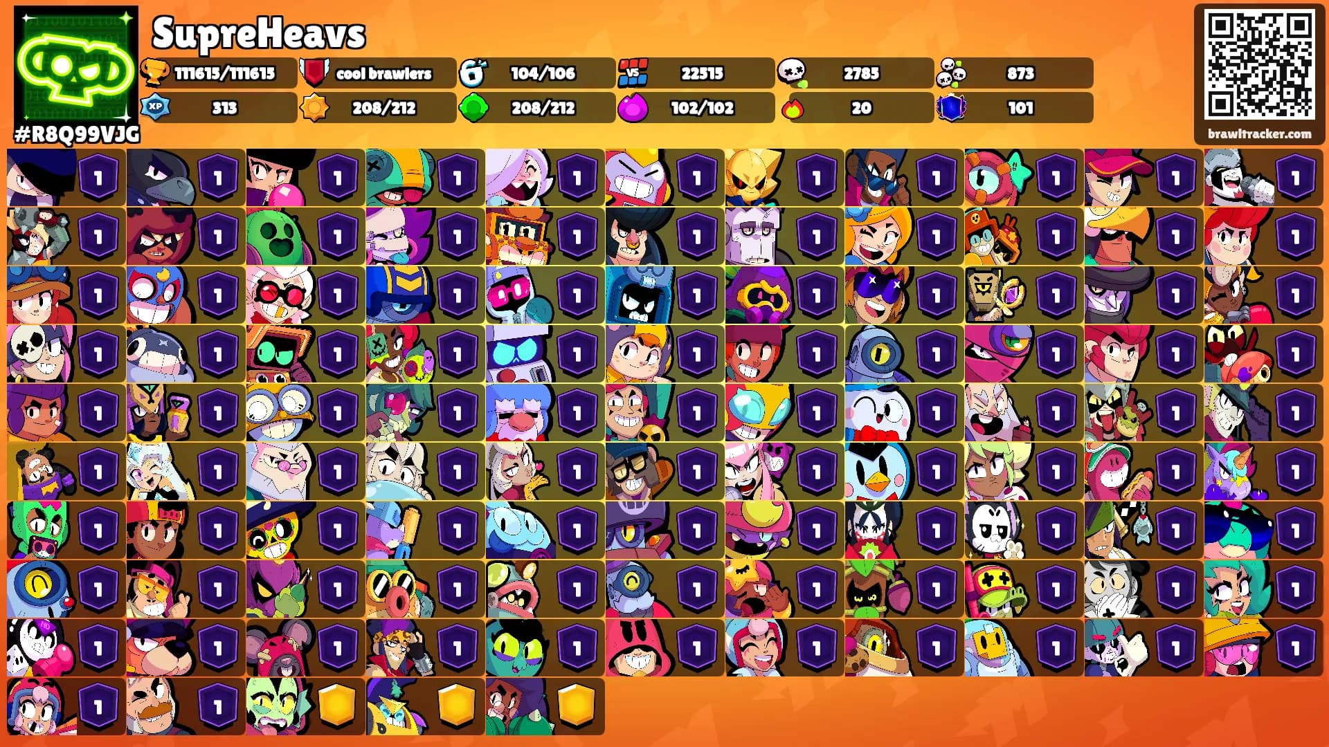 SupreHeavs's Ranks