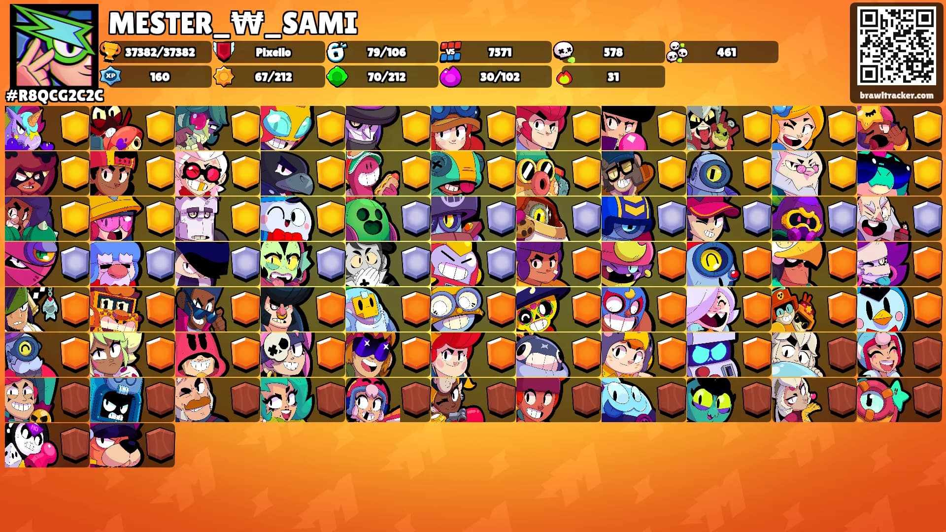 MESTER_₩_SAMI's Ranks