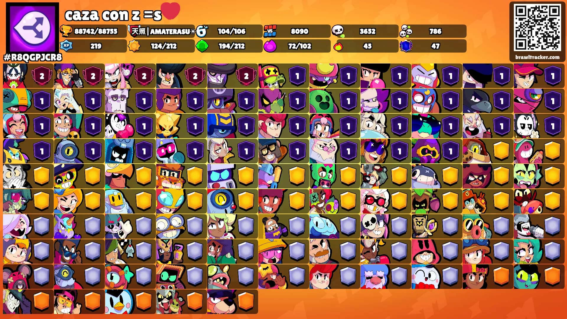 caza con z =s💔's Ranks