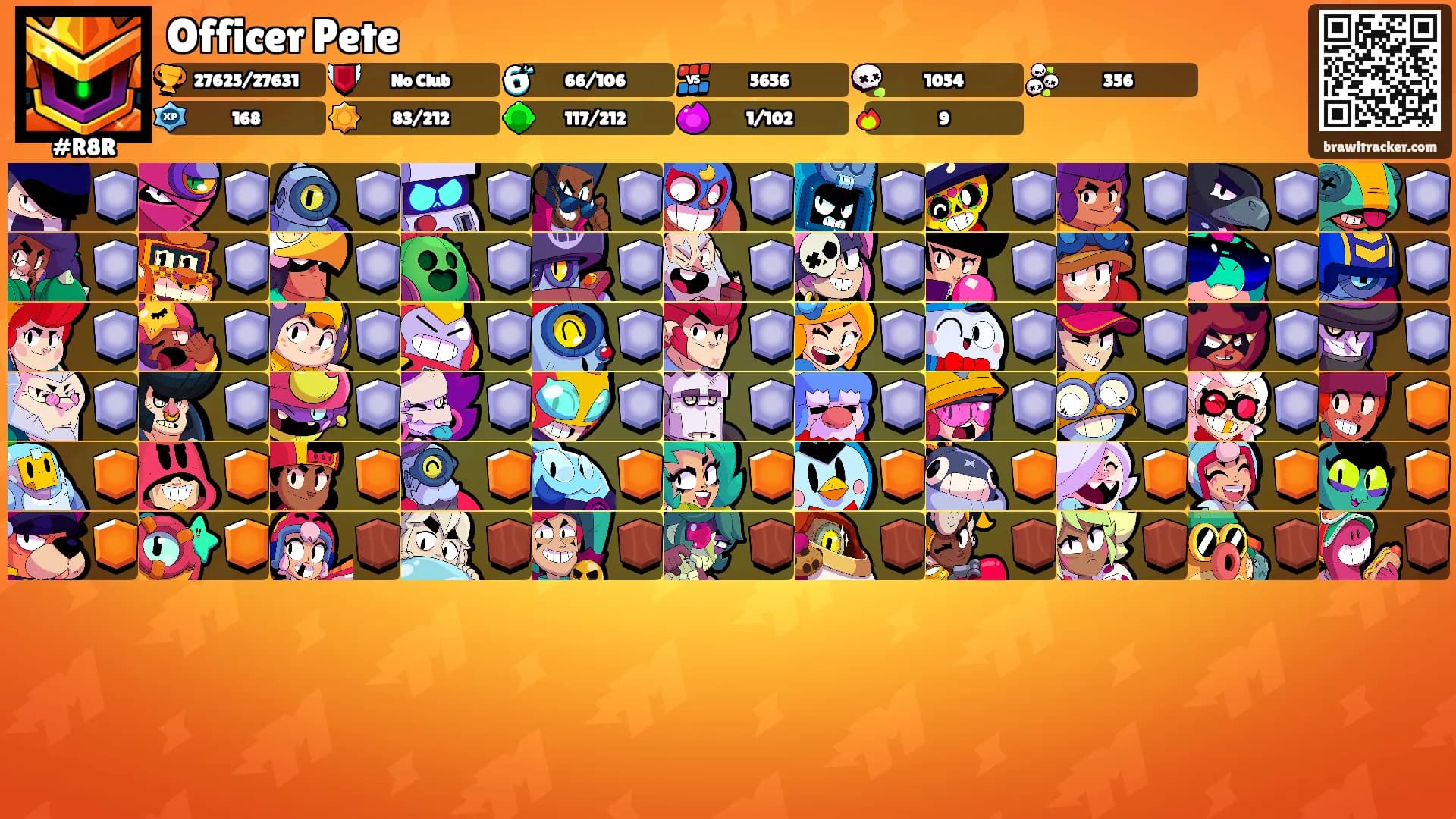 Officer Pete's Ranks