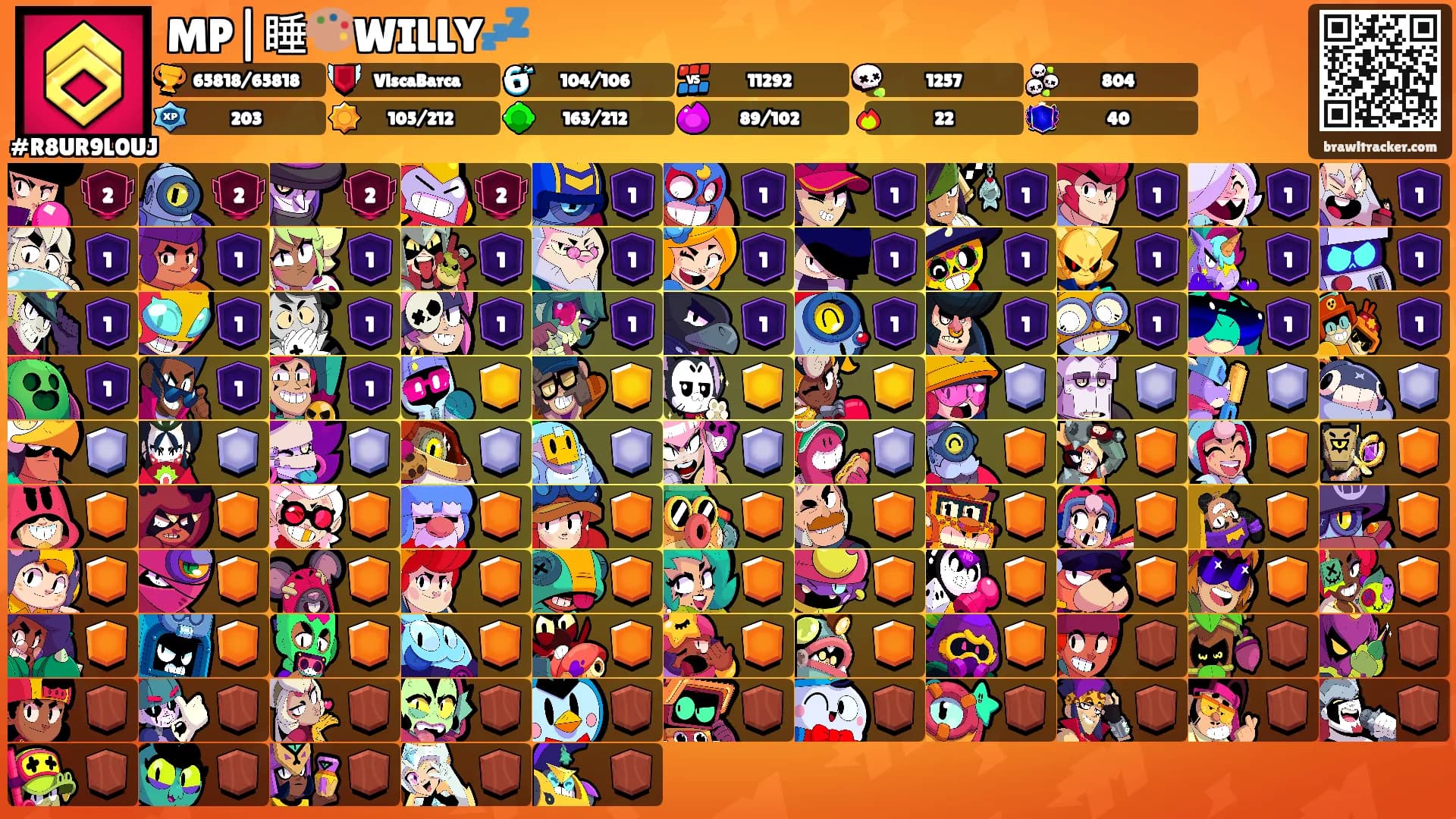 MP|睡🎨WILLY💤's Ranks