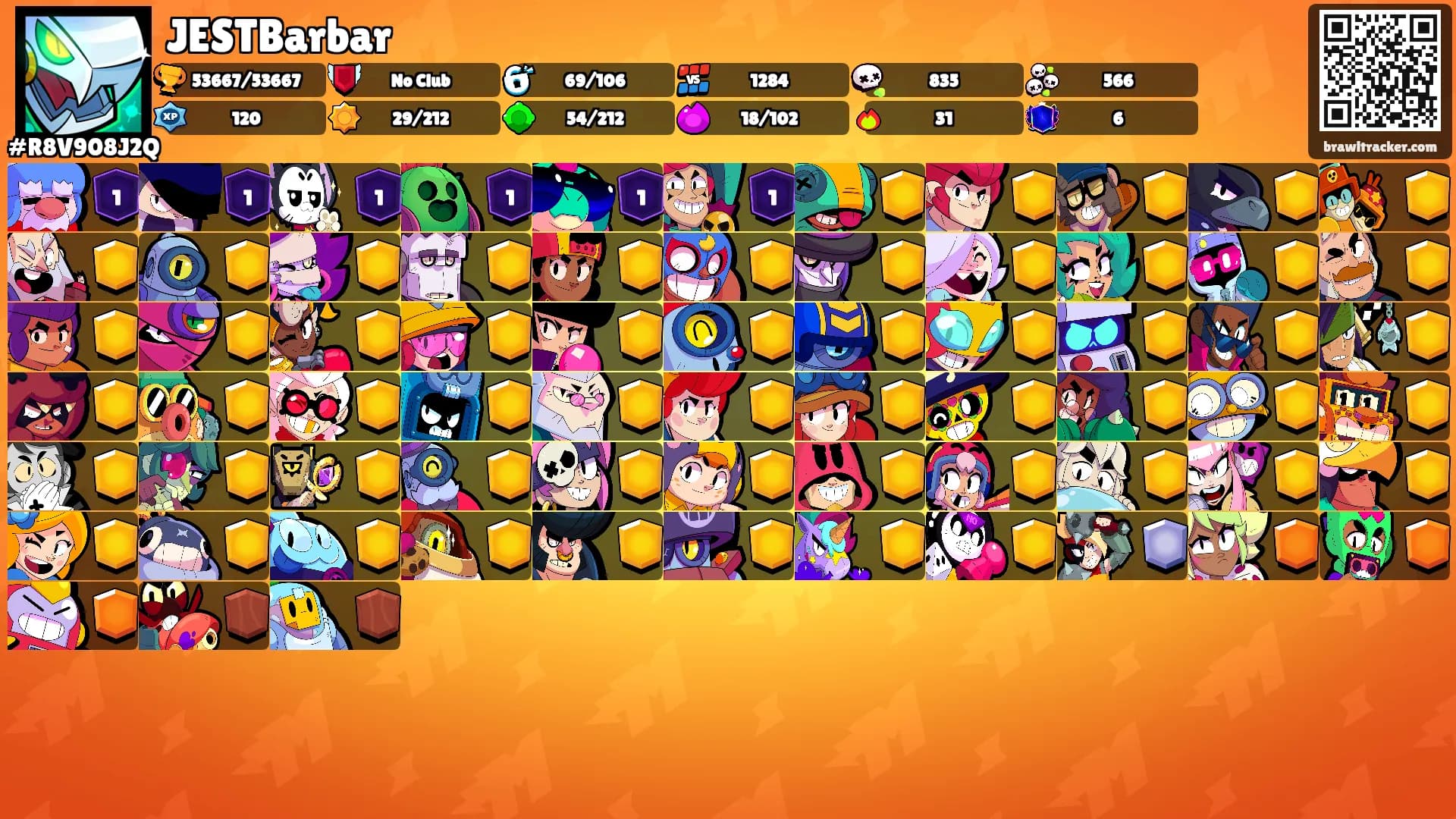 JESTBarbar's Ranks