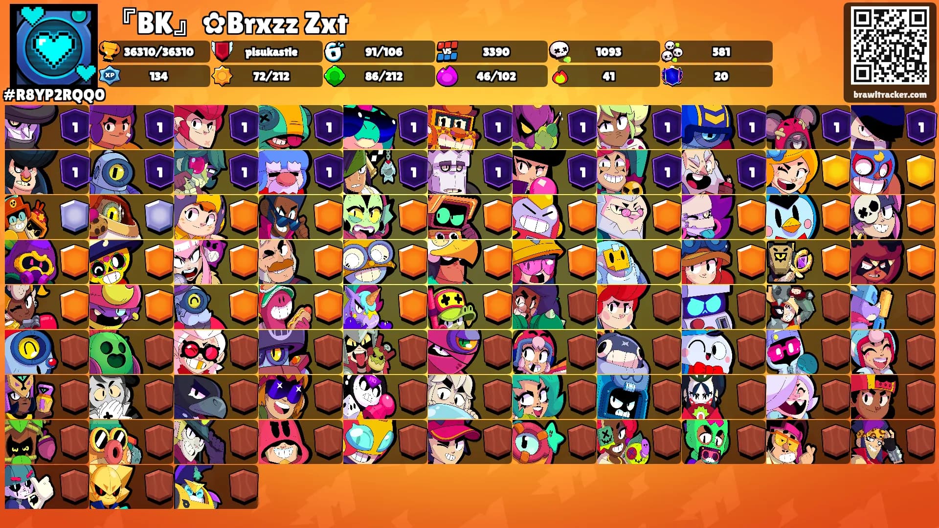 『BK』✿Brxzz Zxt⚡'s Ranks