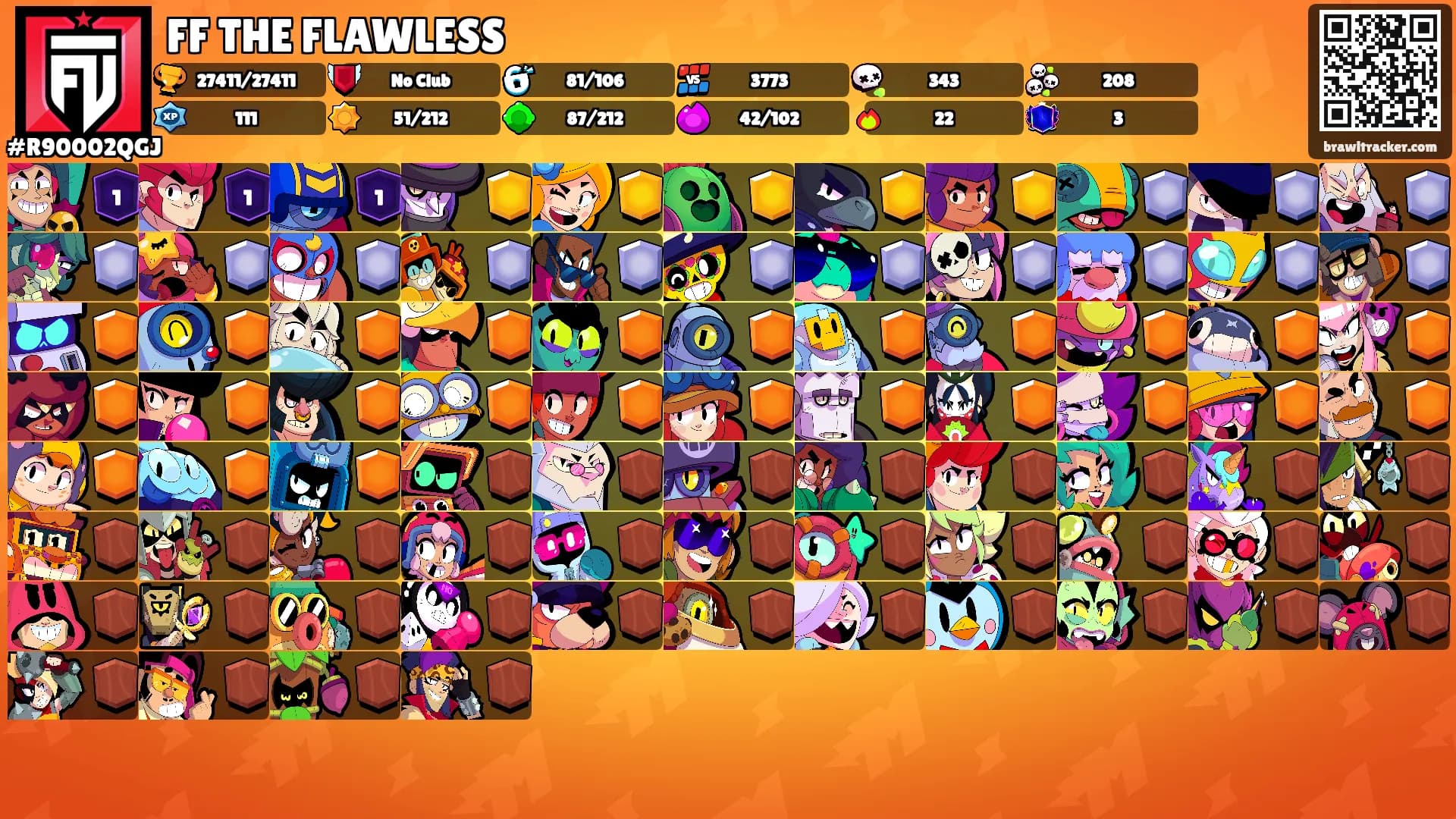 FF THE FLAWLESS's Ranks