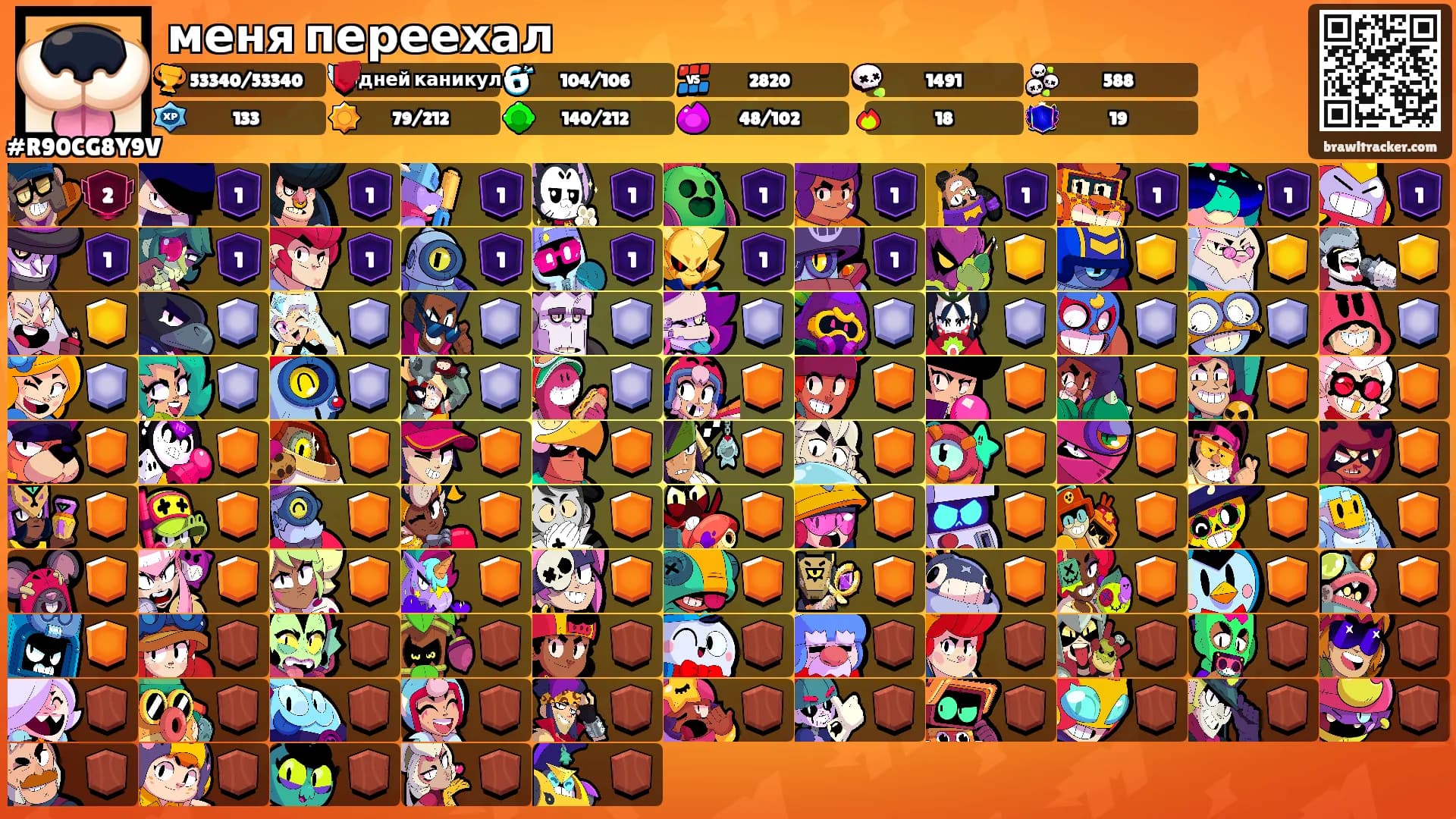 меня переехал's Ranks