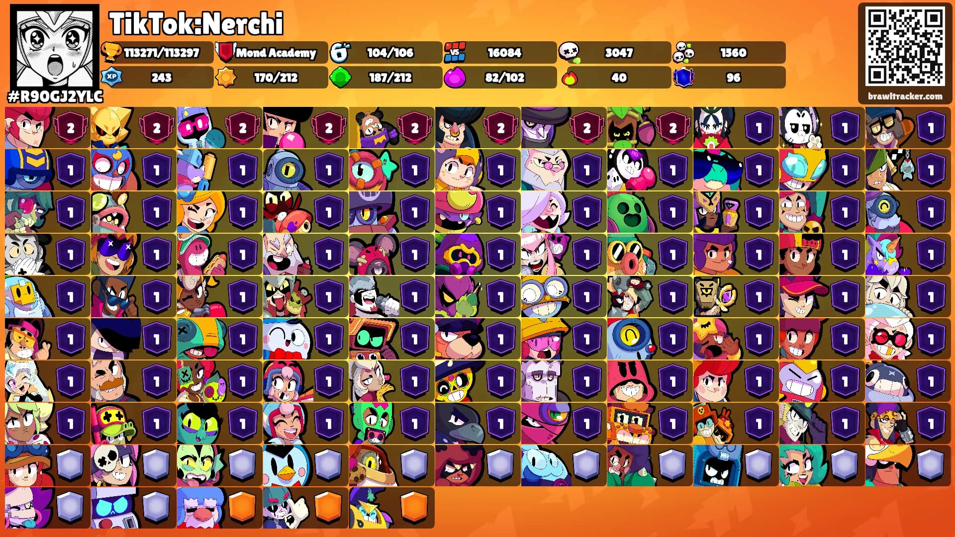 TikTok:Nerchi's Ranks