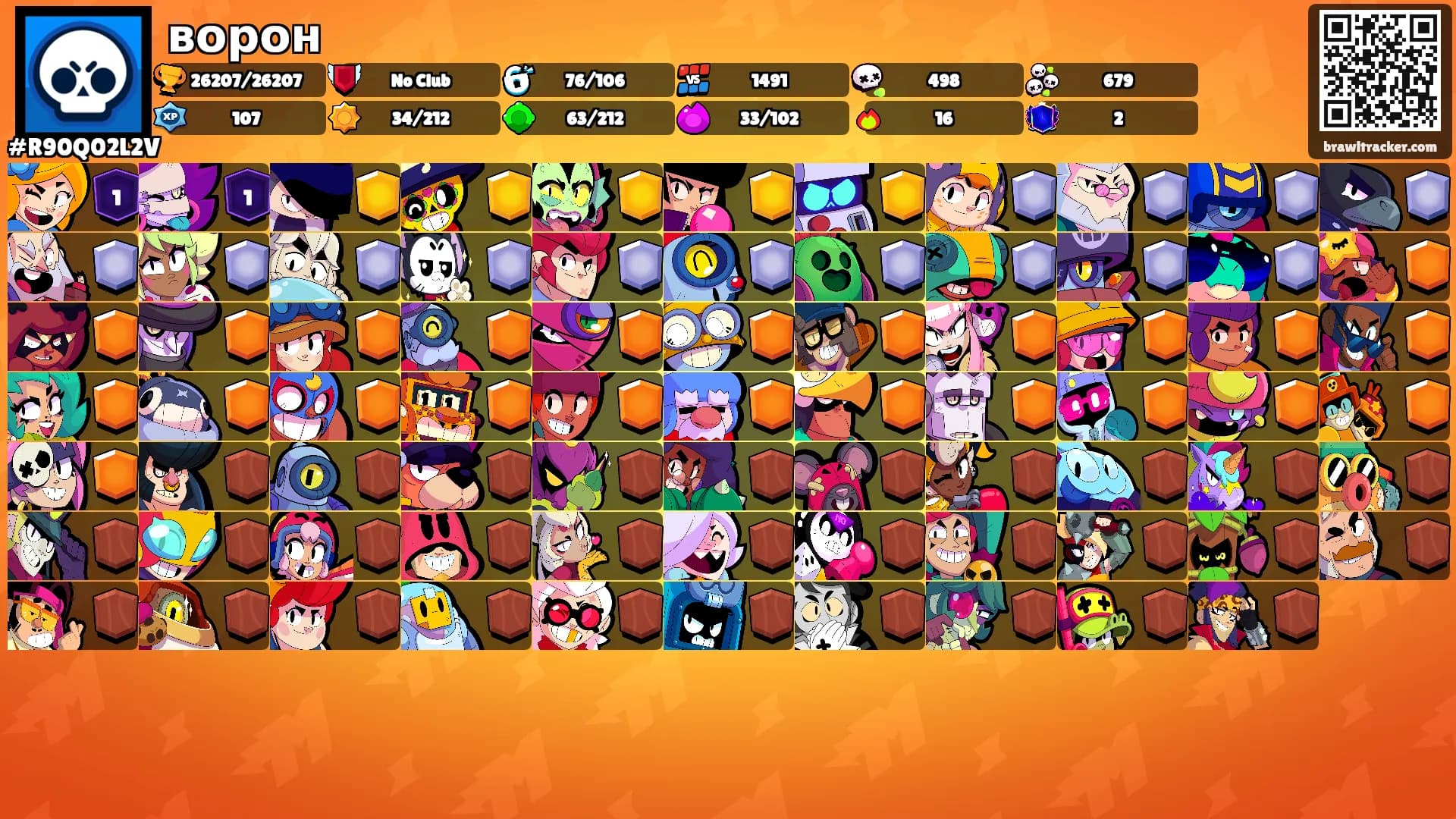 ворон's Ranks