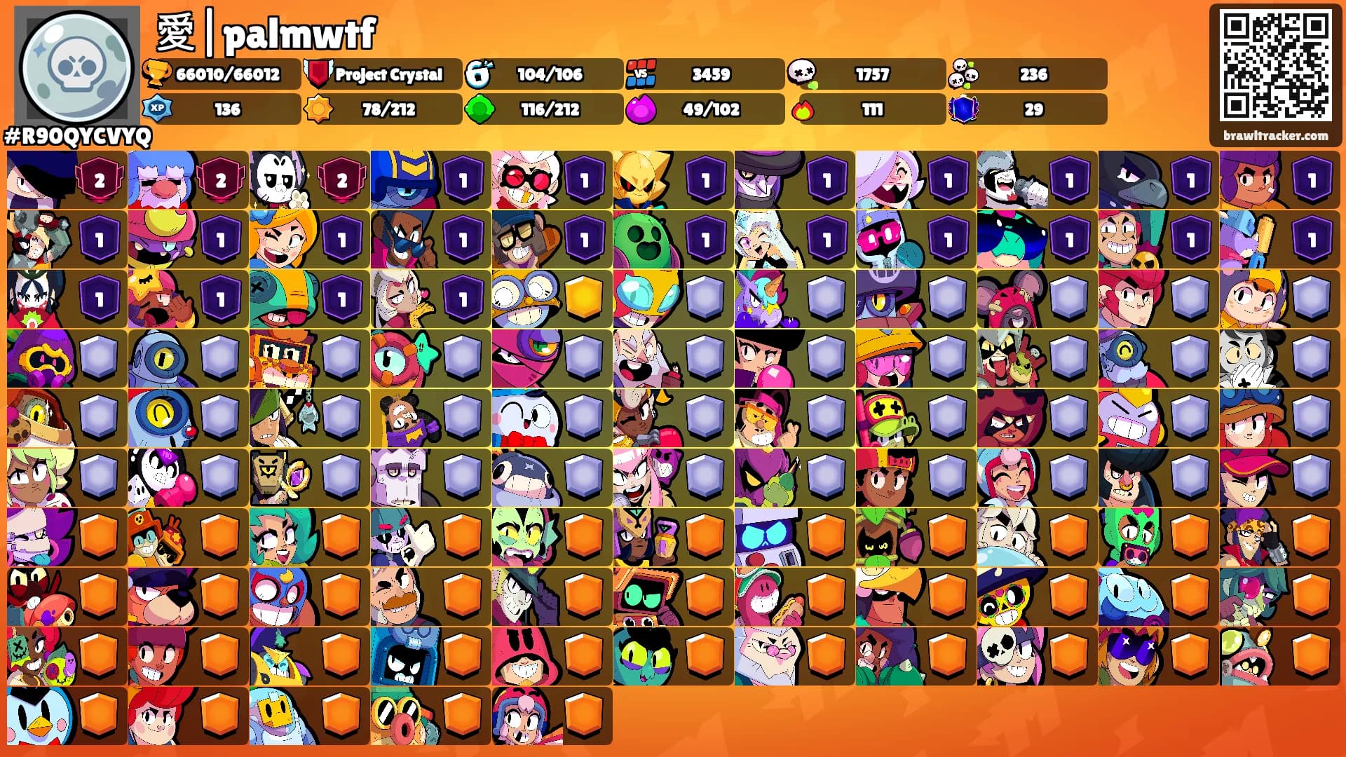 愛|palmwtf's Ranks