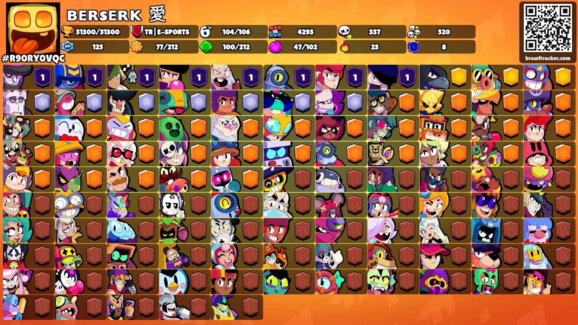 ʙᴇʀsᴇʀᴋ 𓆩愛's Ranks