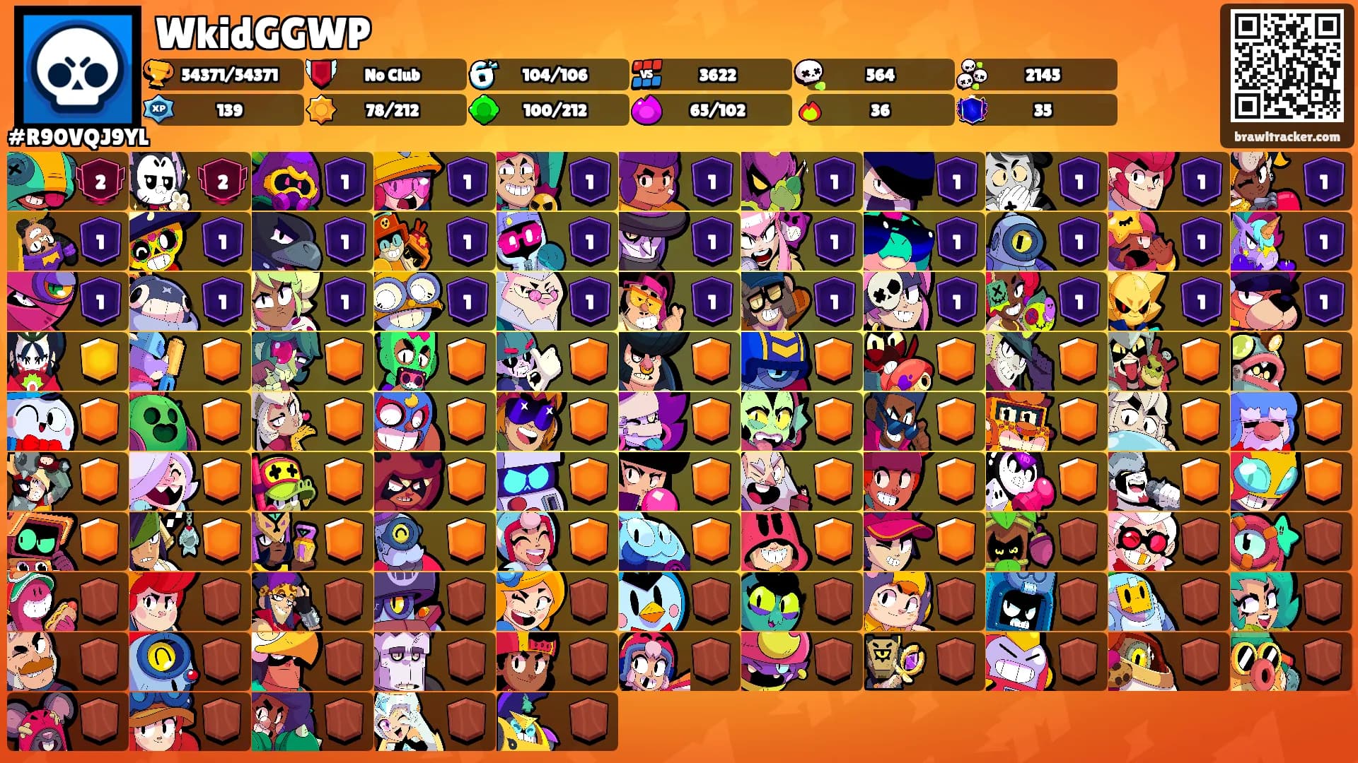 WkidGGWP's Ranks