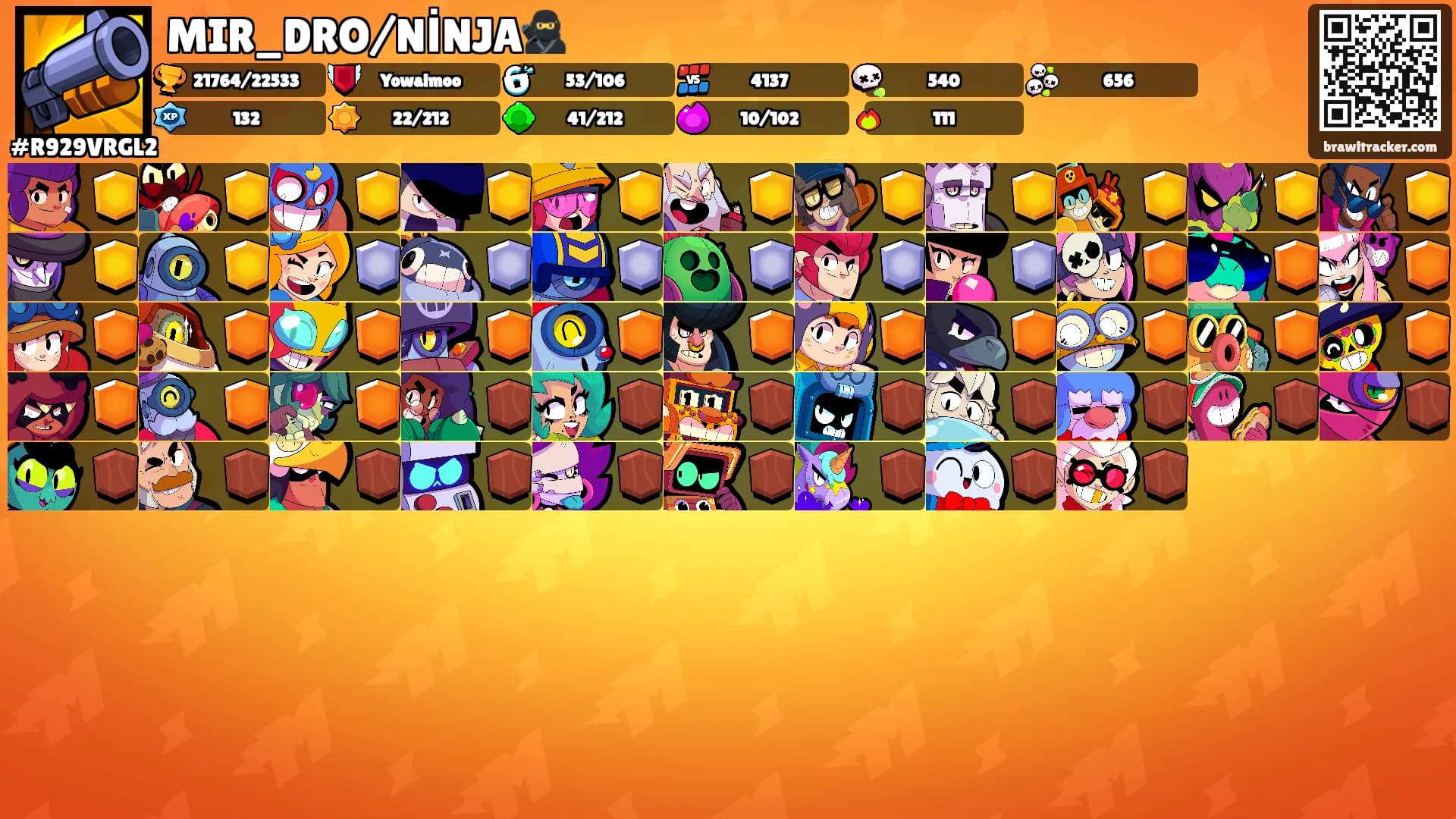 MIR_DRO/NİNJA🥷's Ranks