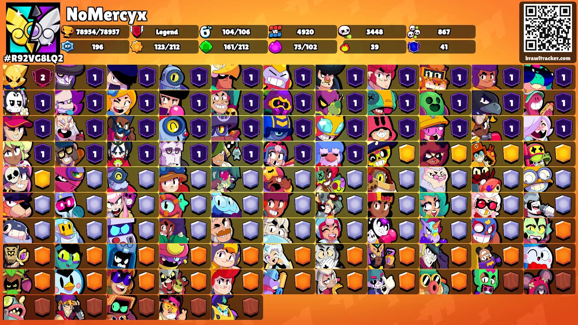 NoMercyx's Ranks